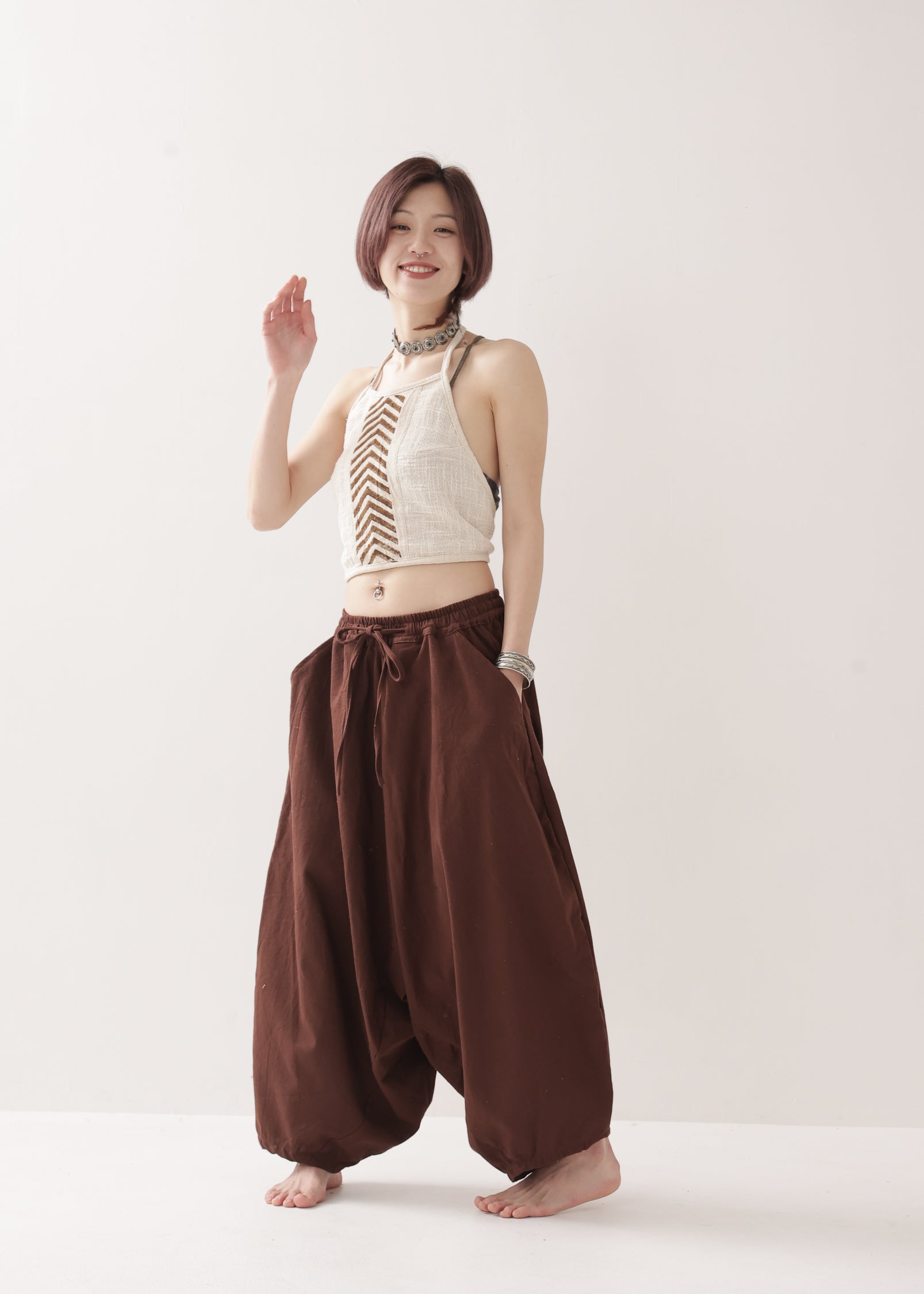 ukA earth women Native pants サルエルパンツ 楽天市場】サルエル コクーンパンツ サーカスパンツ レディース