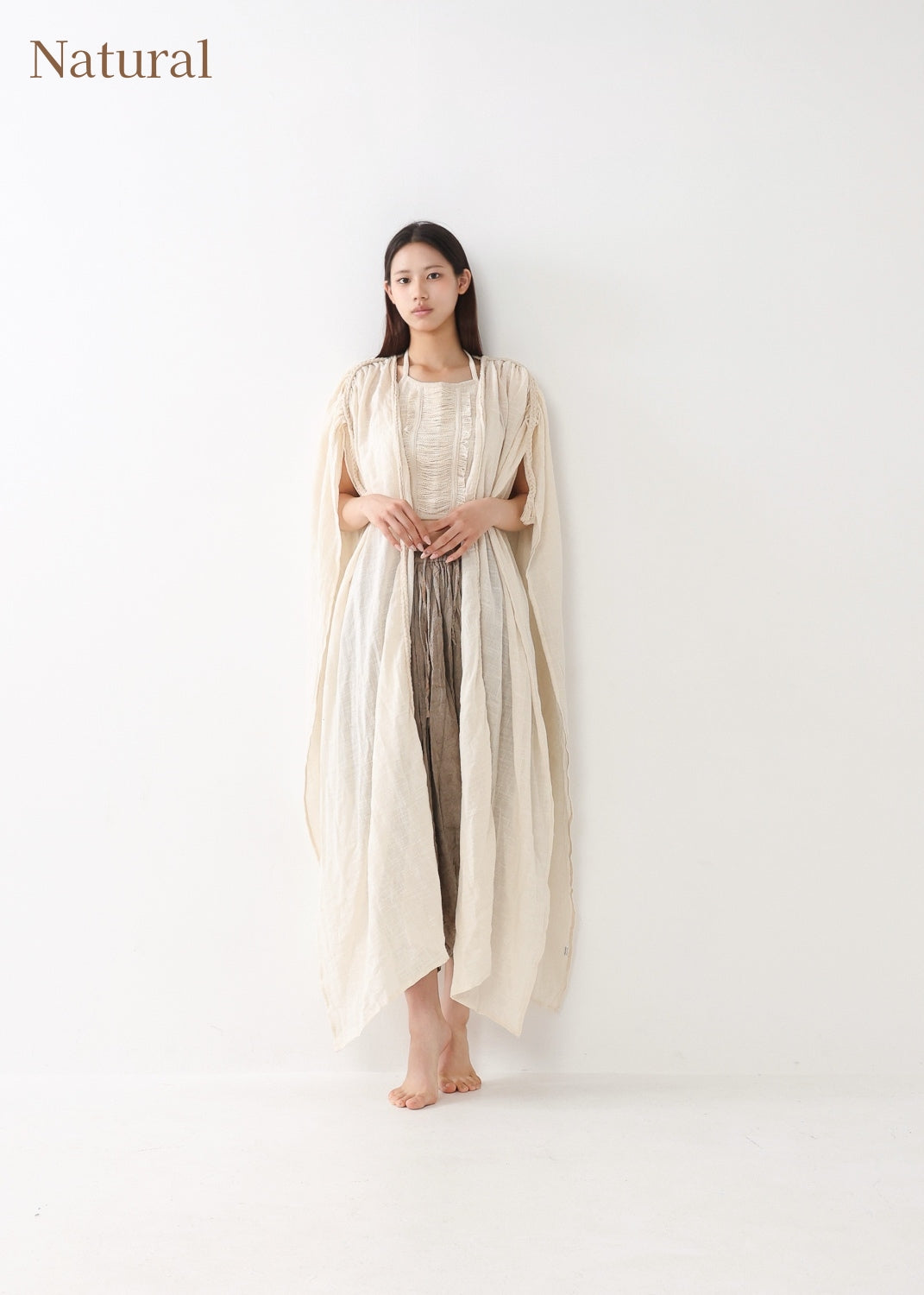 [Nature Flow] 羽衣・オーガニックショール / Kimono 羽織 全2色