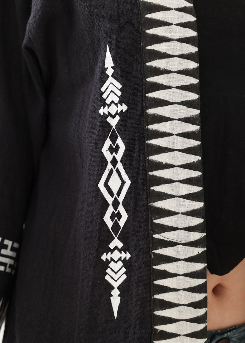[PSYENCE × KujA コラボ限定品] YATA kimono コットン羽織