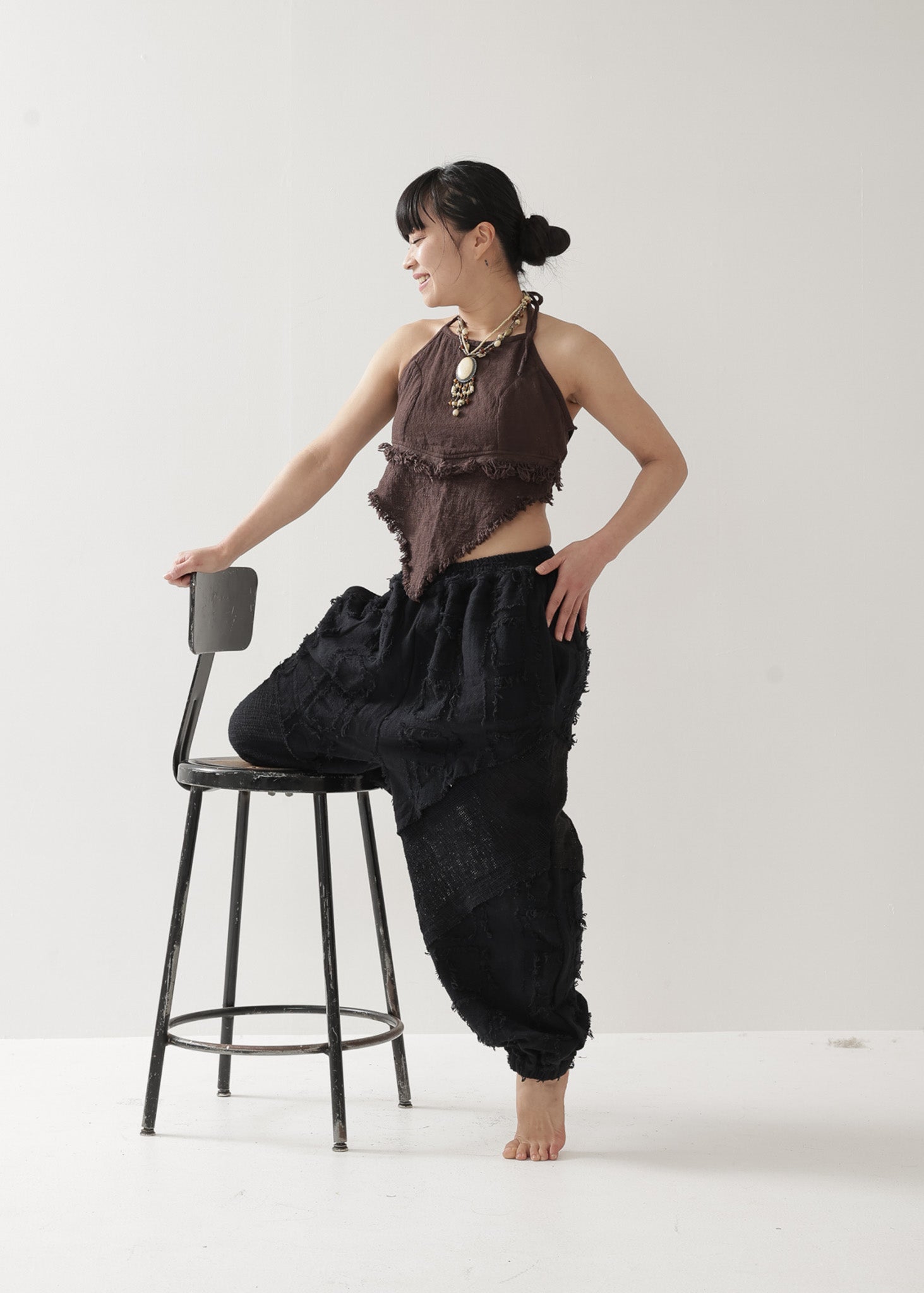 ユニセックス] Ninjya ルースコンビパンツ | KujA