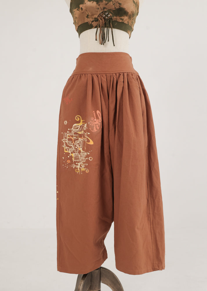 [Hue Of Tuneコラボ限定品] ヘンプコットン・サルエルパンツ