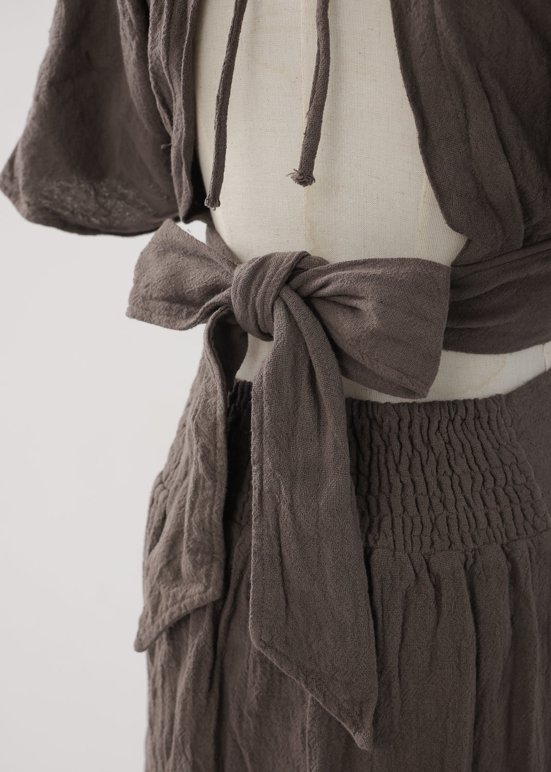 [セットアップ/草木染め] Khadi of Love カイトスリーブトップス＆エジプシャンスカート