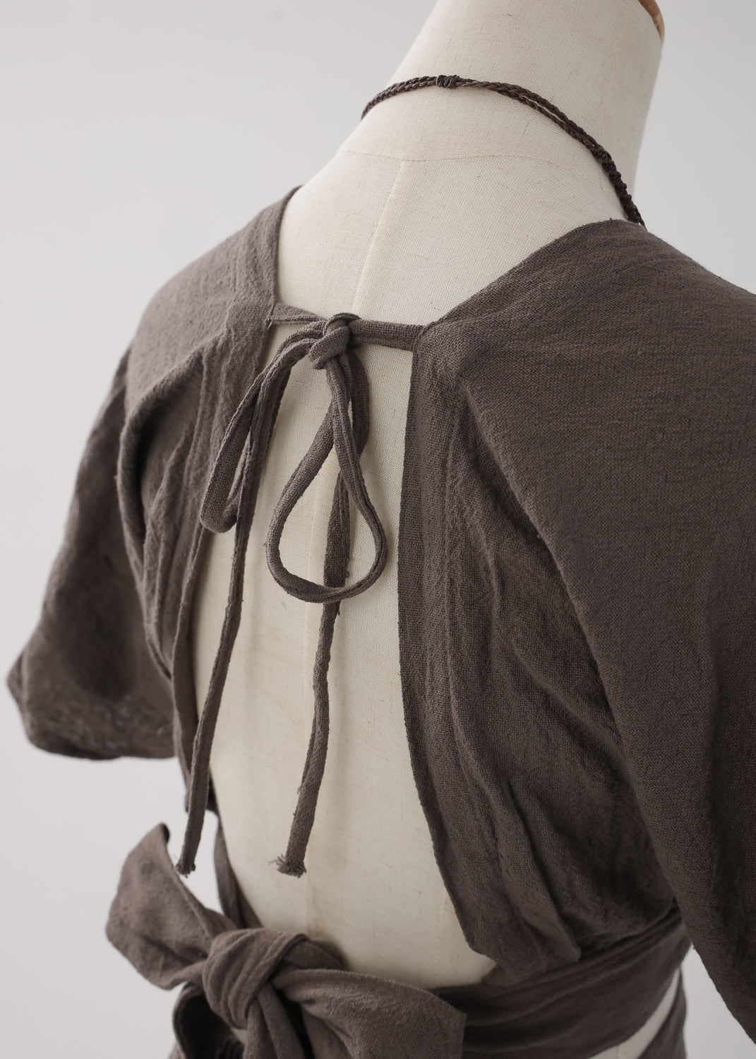 [セットアップ/草木染め] Khadi of Love カイトスリーブトップス＆エジプシャンスカート