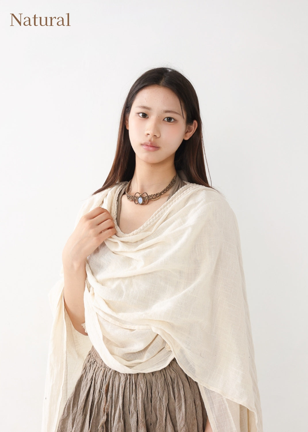 [Nature Flow] 羽衣・オーガニックショール / Kimono 羽織 全2色