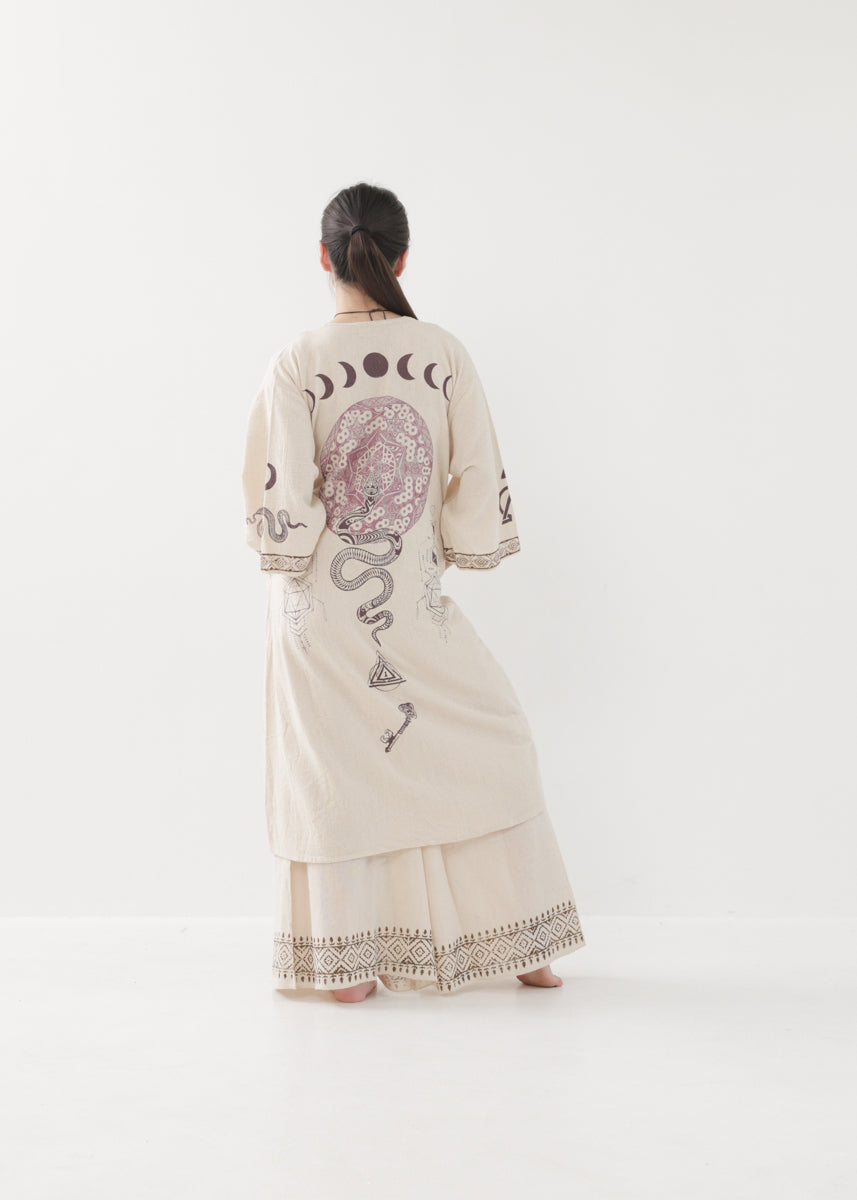 [奇なりの高次元場 × KujA コラボ限定品] KANNAGI ジオトリム・ストレートローブ