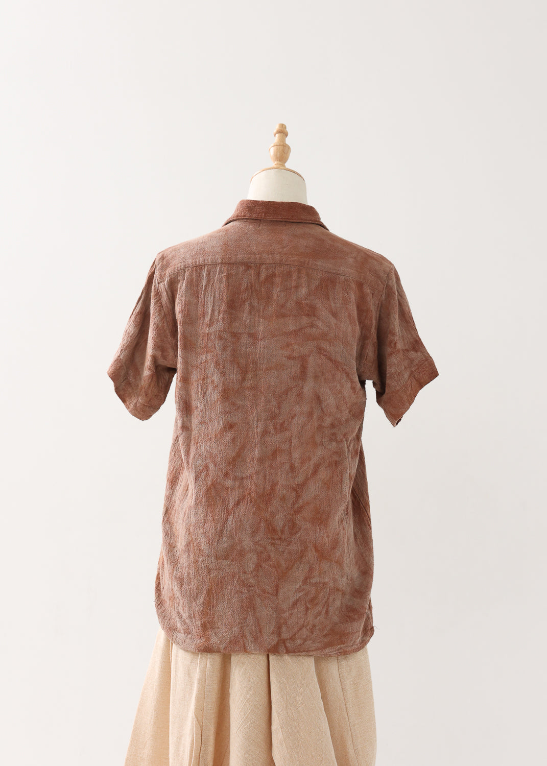 [Khadi of Love /ユニセックス] 草木染め・リラックスカディシャツ 全3色
