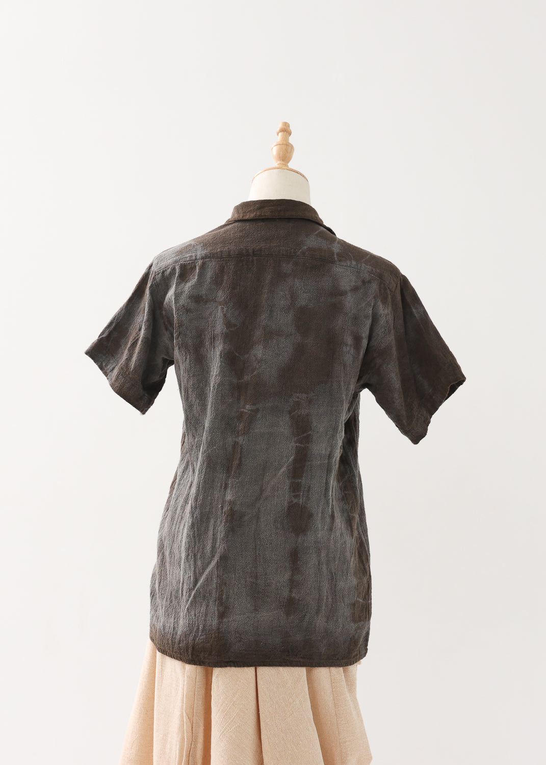 [Khadi of Love /ユニセックス] 草木染め・リラックスカディシャツ 全3色