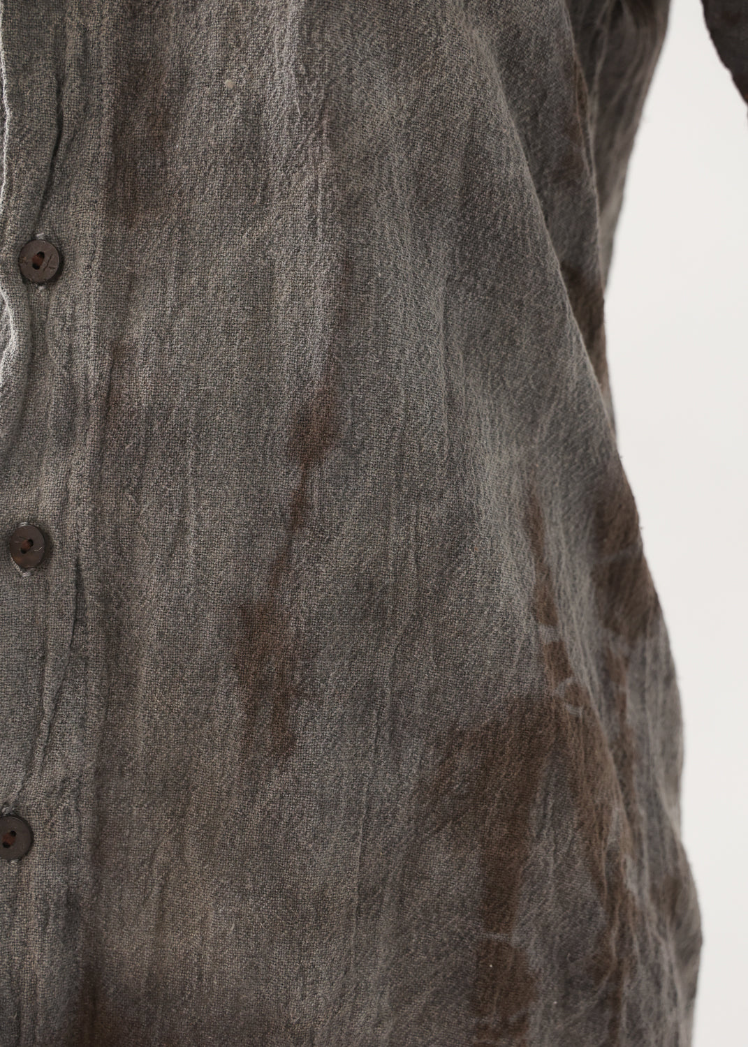 [Khadi of Love /ユニセックス] 草木染め・リラックスカディシャツ 全3色