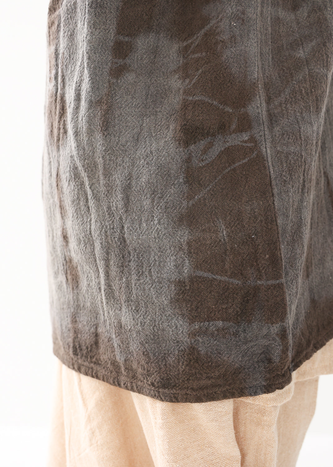 [Khadi of Love /ユニセックス] 草木染め・リラックスカディシャツ 全3色