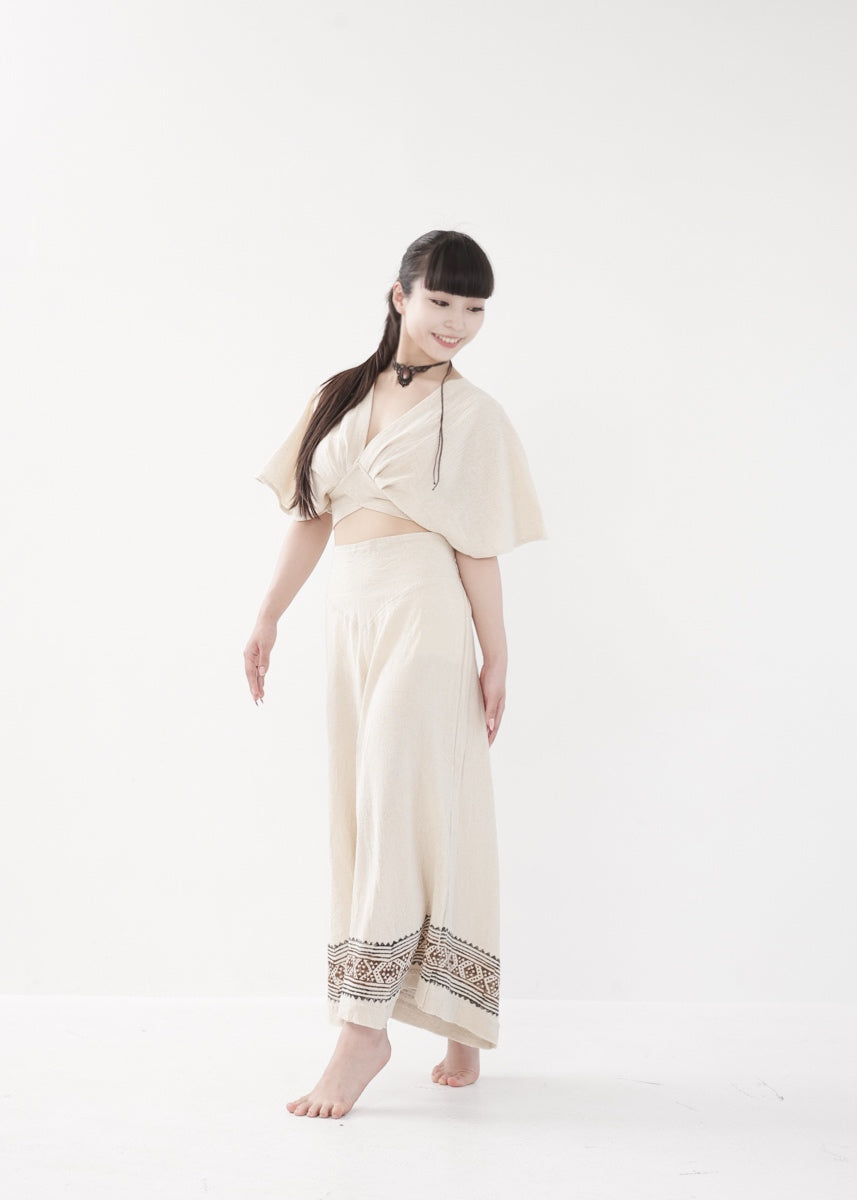 [Khadi of Love] バックノット・ カイトスリーブトップス