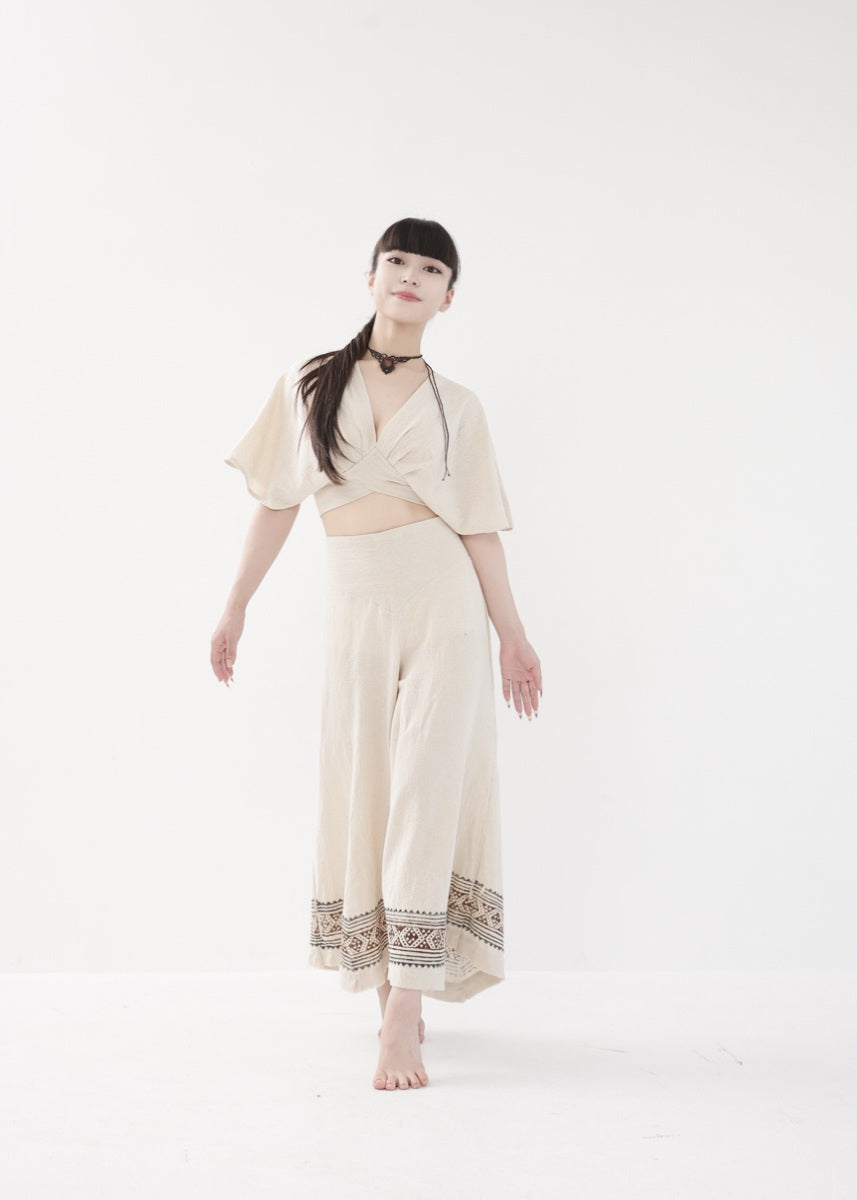 [Khadi of Love] バックノット・ カイトスリーブトップス