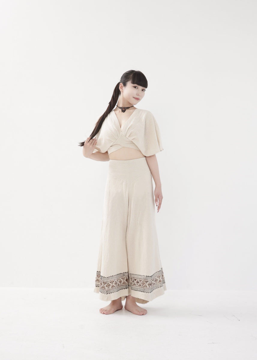 [Khadi of Love] バックノット・ カイトスリーブトップス