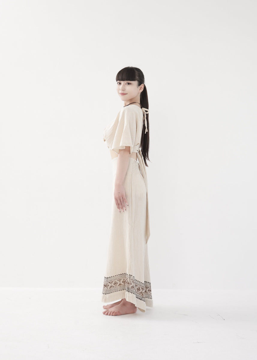 [Khadi of Love] バックノット・ カイトスリーブトップス