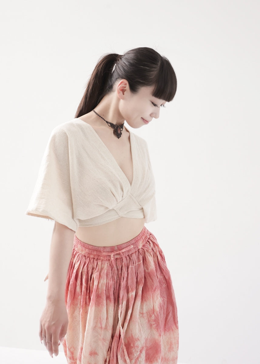 [Khadi of Love] バックノット・ カイトスリーブトップス