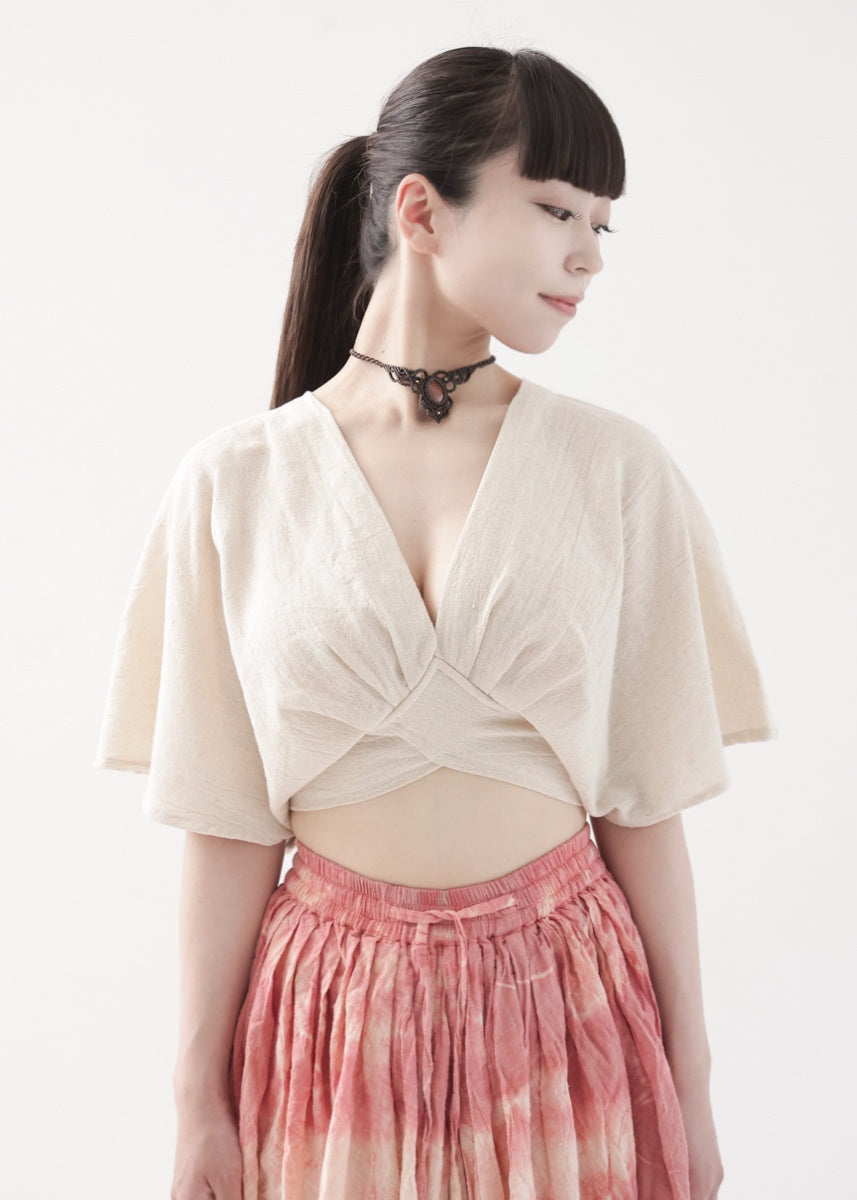 [Khadi of Love] バックノット・ カイトスリーブトップス
