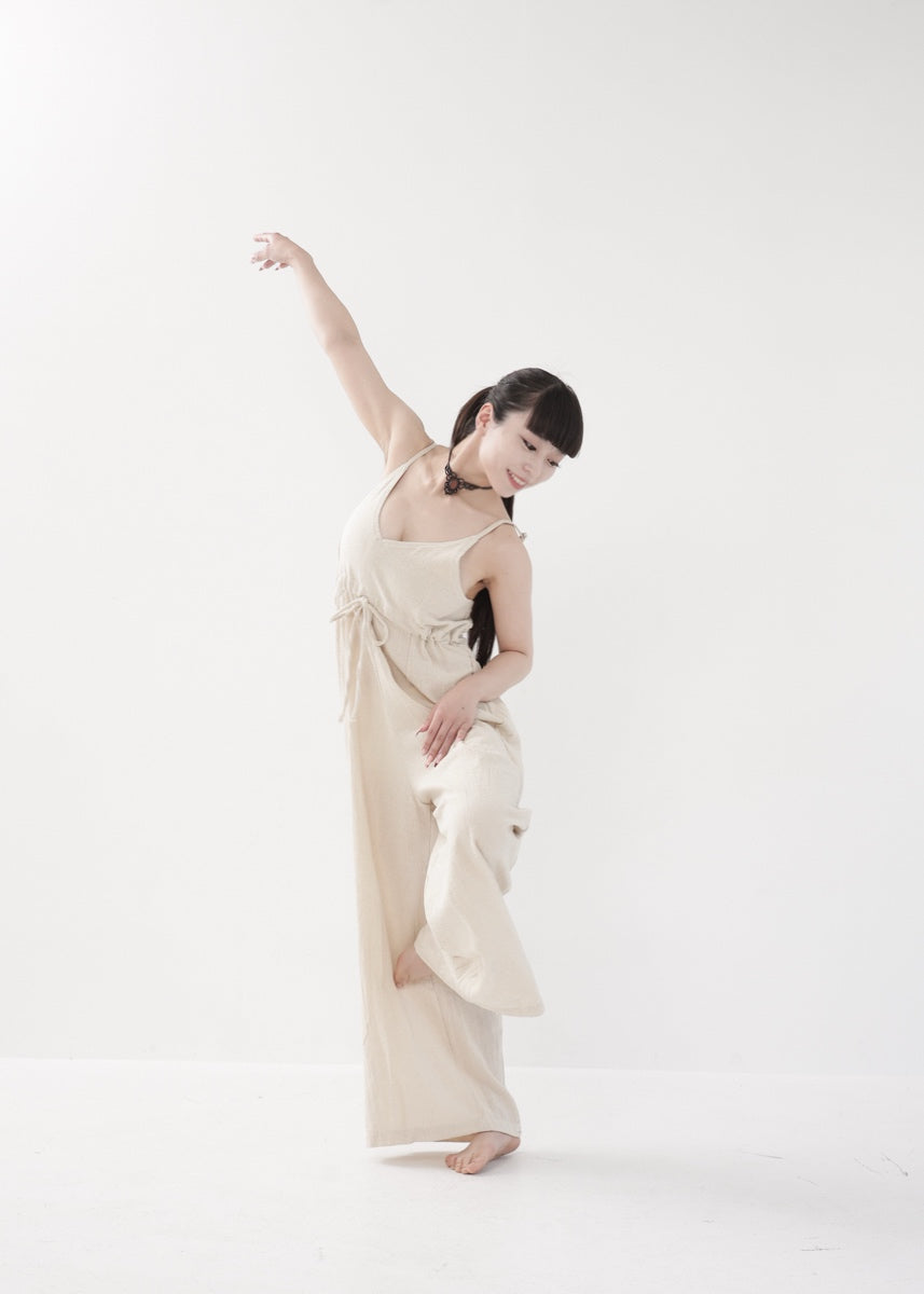 [Khadi of Love] ハイウエスト・シンプルオールインワン