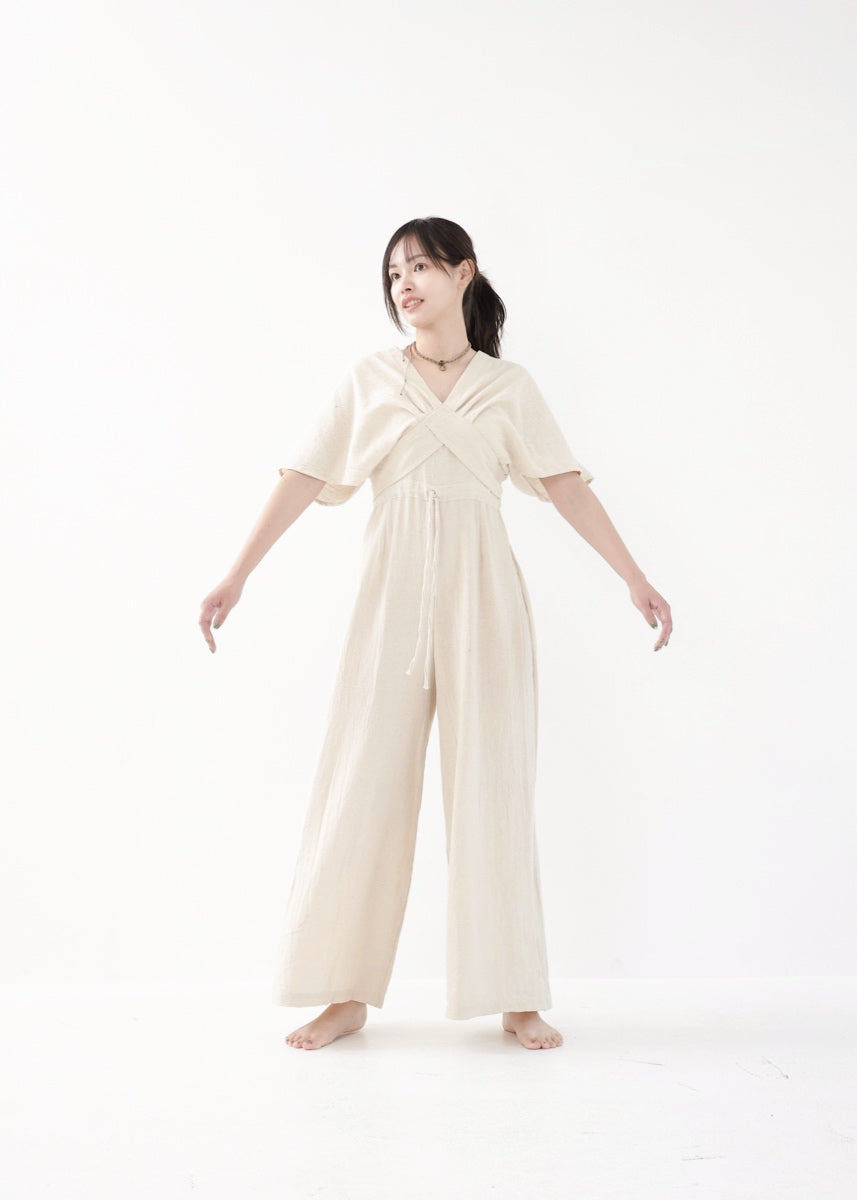 [Khadi of Love] ハイウエスト・シンプルオールインワン