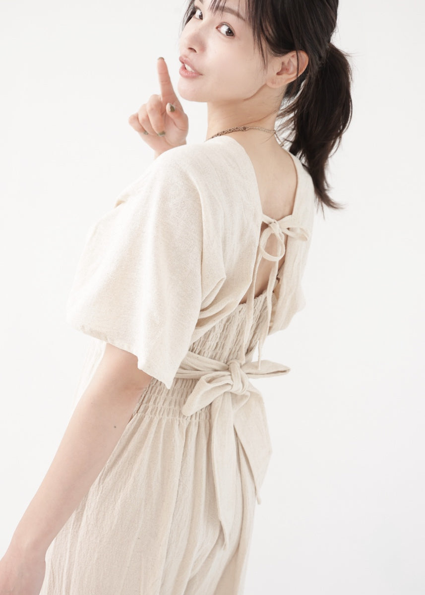 [Khadi of Love] バックノット・ カイトスリーブトップス