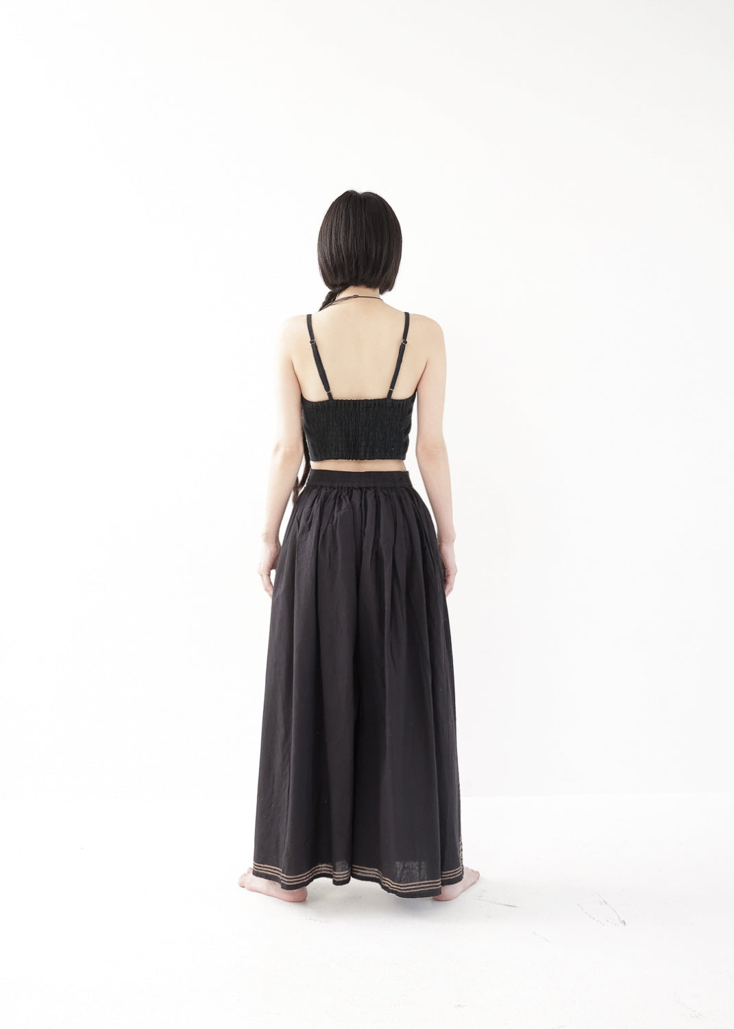 [Khadi of Love] ココナッツボタン・クロップドキャミソール 全2色