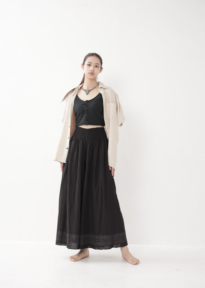 [Khadi of Love] ユニセックス・リラックスカディシャツ (きなり)