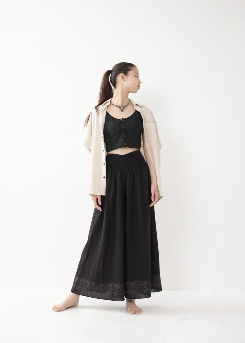 [Khadi of Love] ユニセックス・リラックスカディシャツ (きなり)