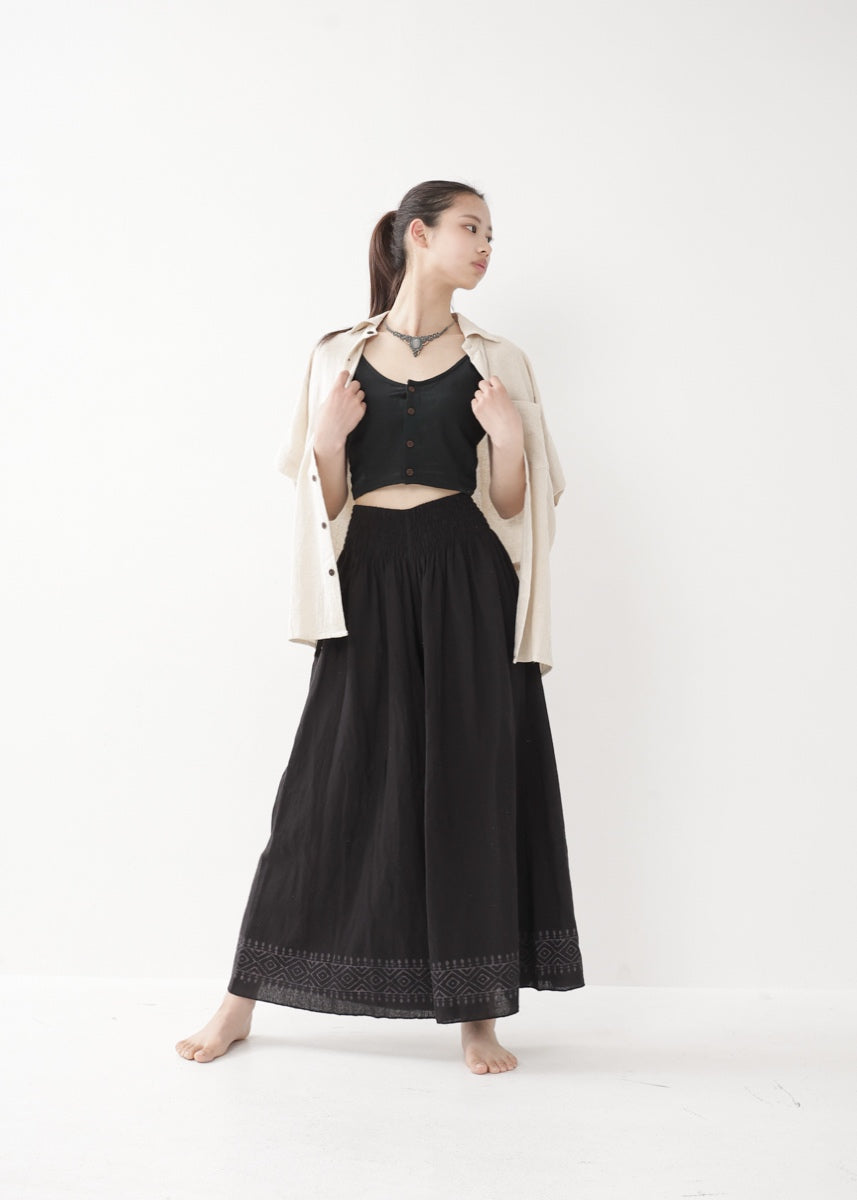 [Khadi of Love] ユニセックス・リラックスカディシャツ (きなり)