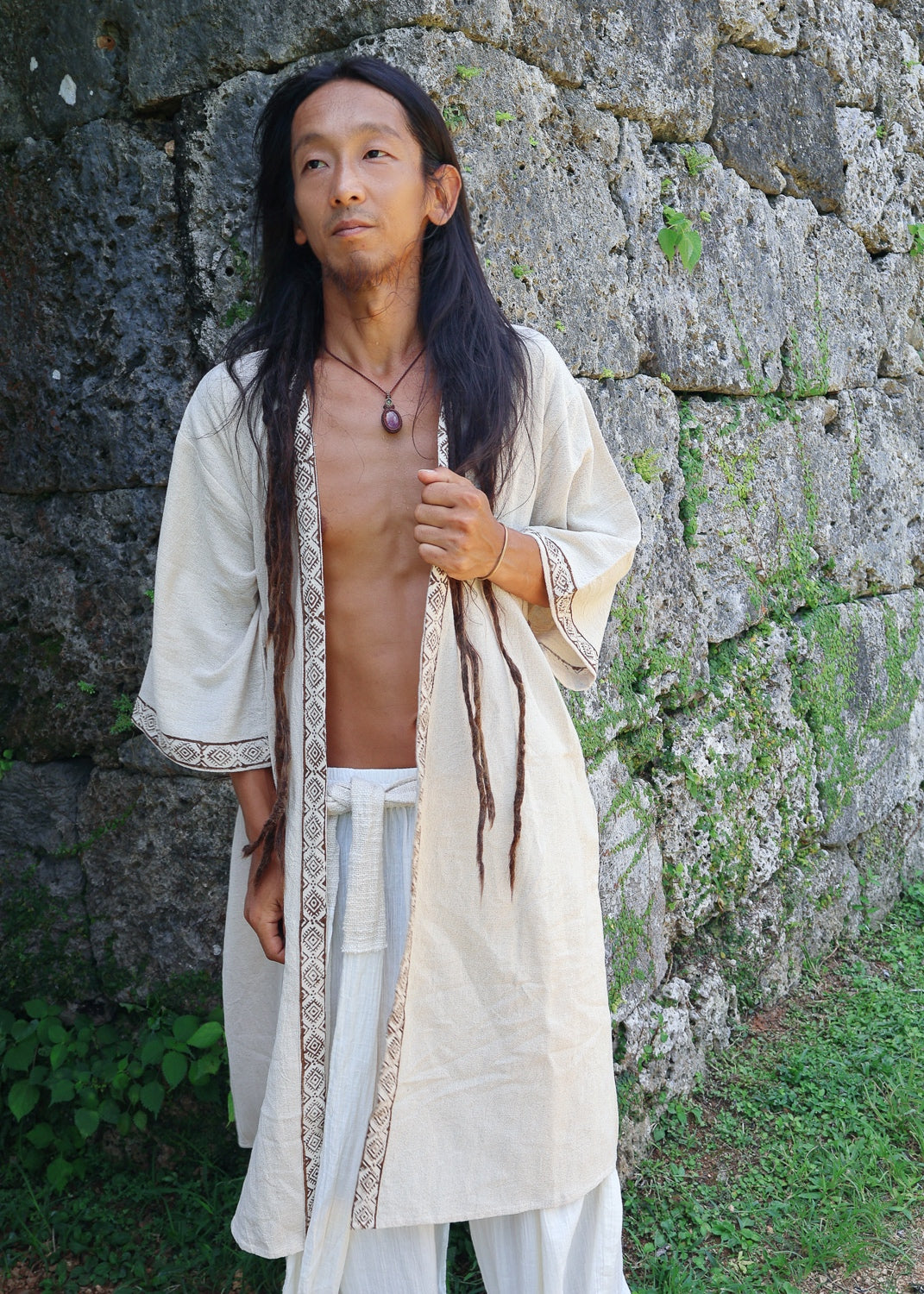 [KANNAGI /ユニセックス] 神巫 ジオトリム・ストレートローブ