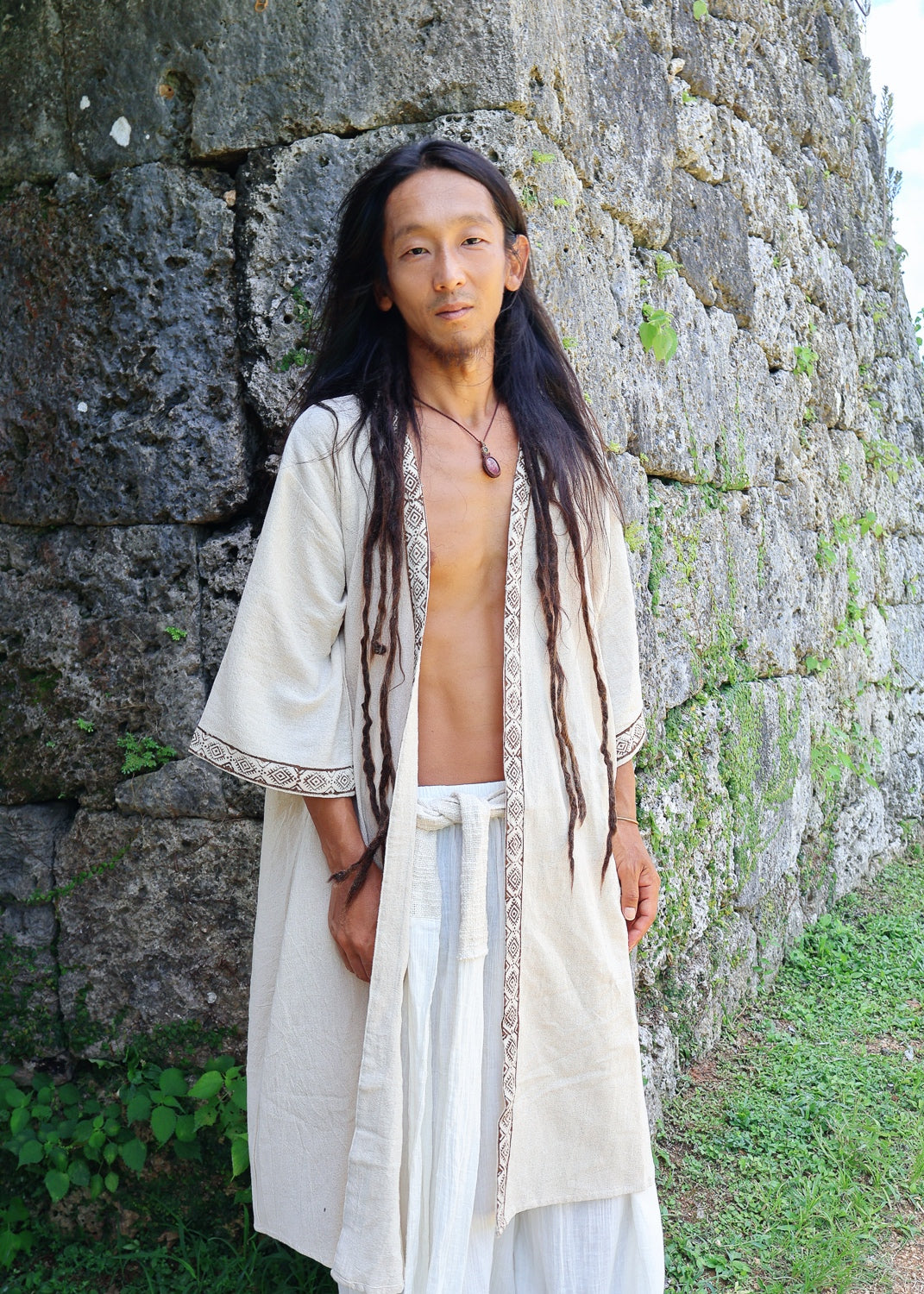 [KANNAGI /ユニセックス] 神巫 ジオトリム・ストレートローブ