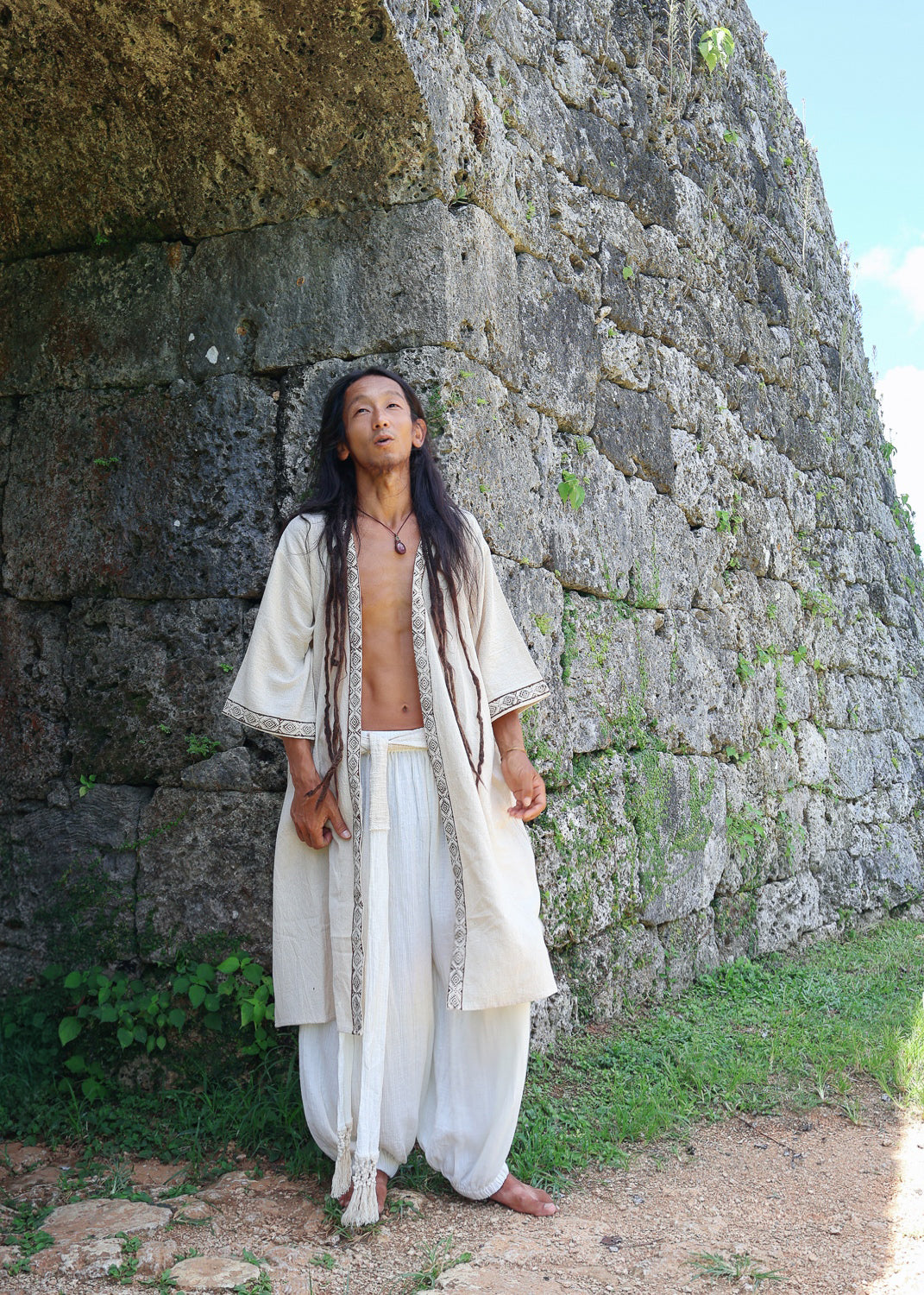 [KANNAGI /ユニセックス] 神巫 ジオトリム・ストレートローブ