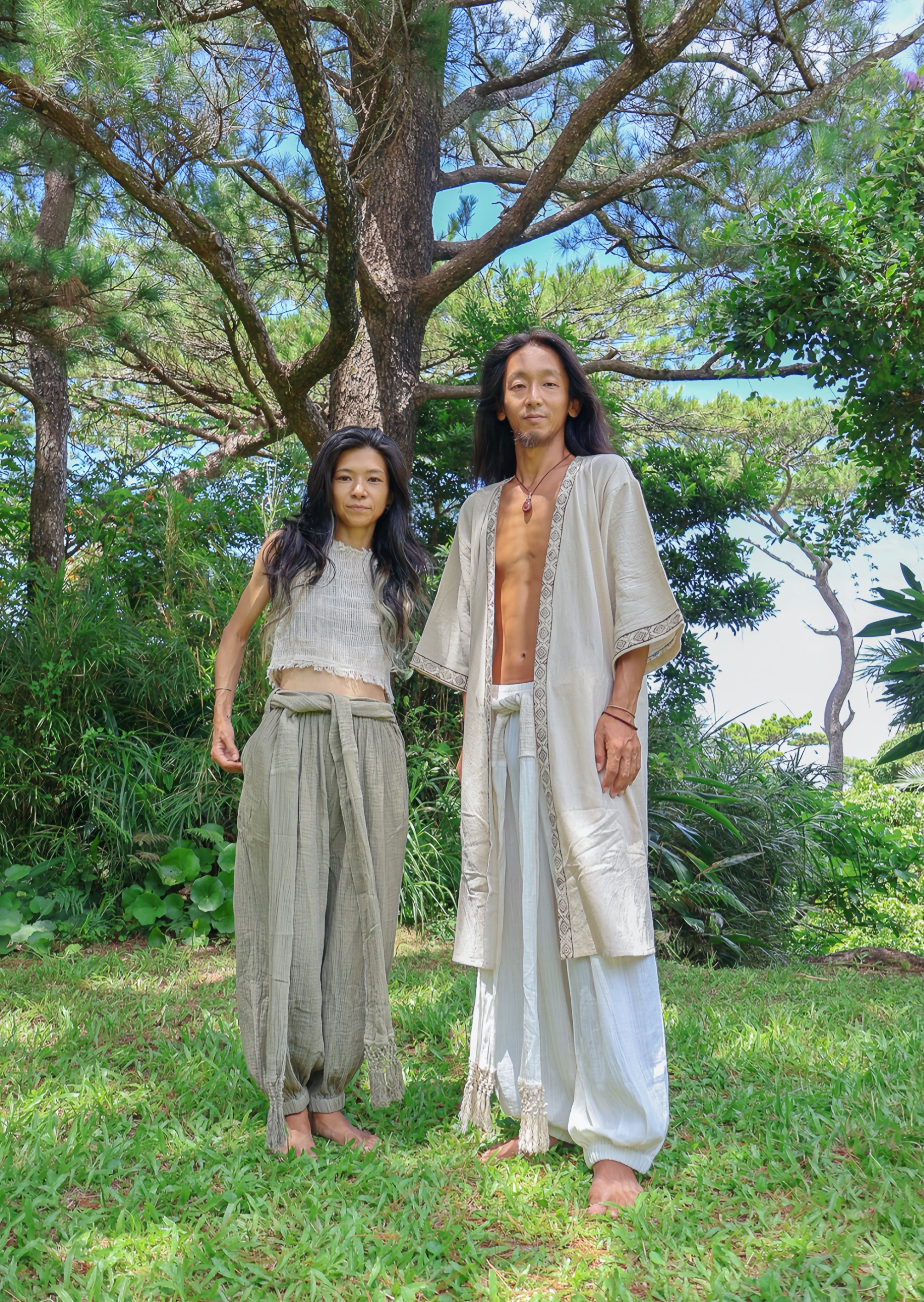 [KANNAGI /ユニセックス] 神巫 ジオトリム・ストレートローブ