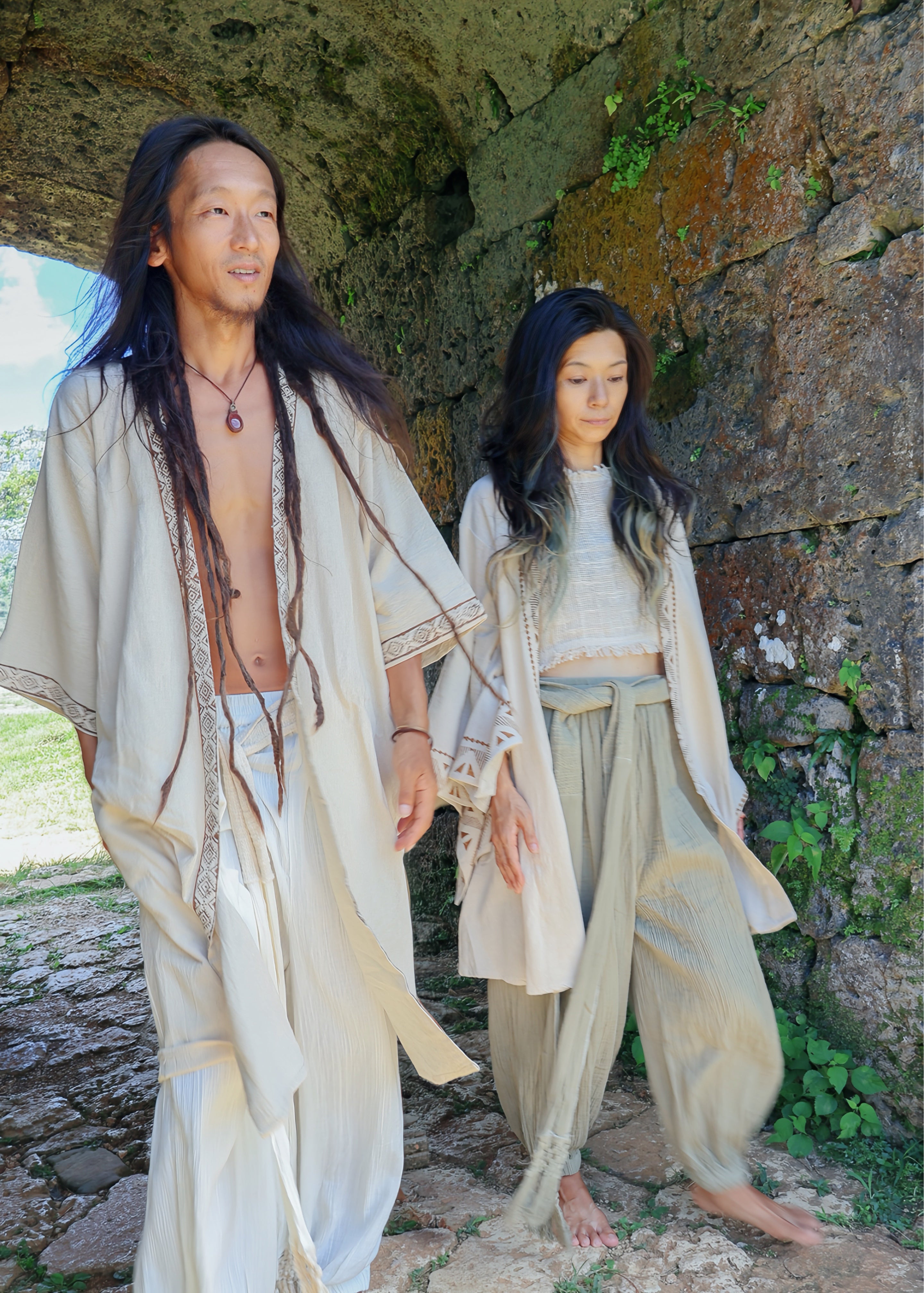 [KANNAGI /ユニセックス] 神巫 ジオトリム・ストレートローブ