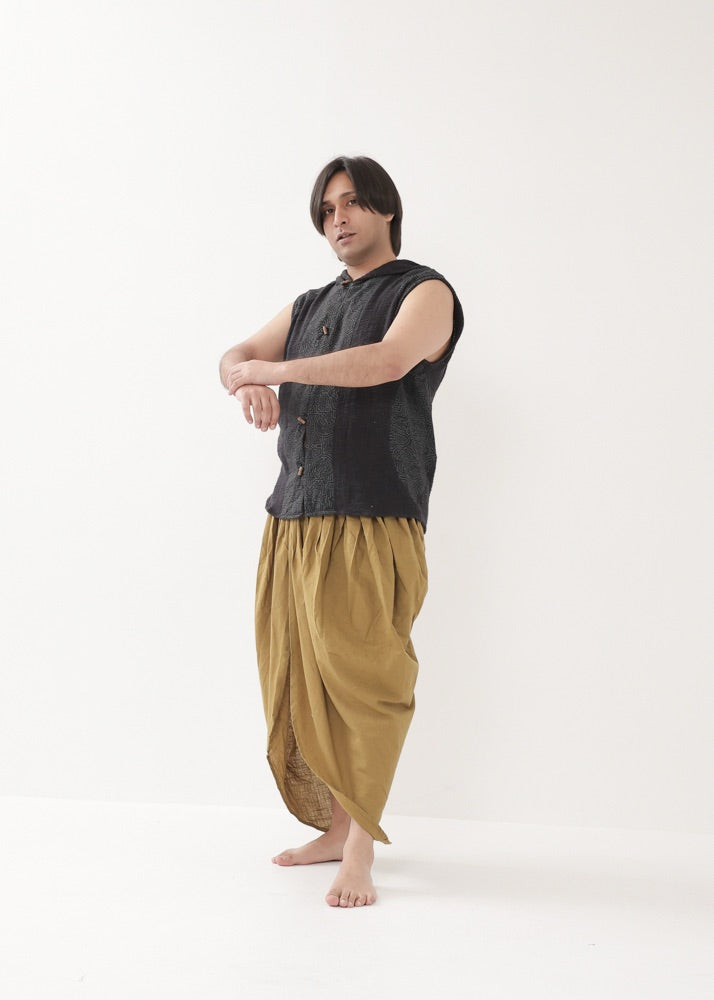 [NATURE FLOW] ゼン・ワイドラップ・プリーストパンツ