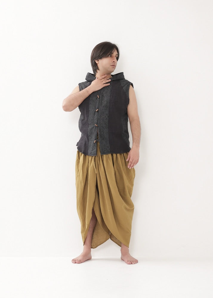 [NATURE FLOW] ゼン・ワイドラップ・プリーストパンツ
