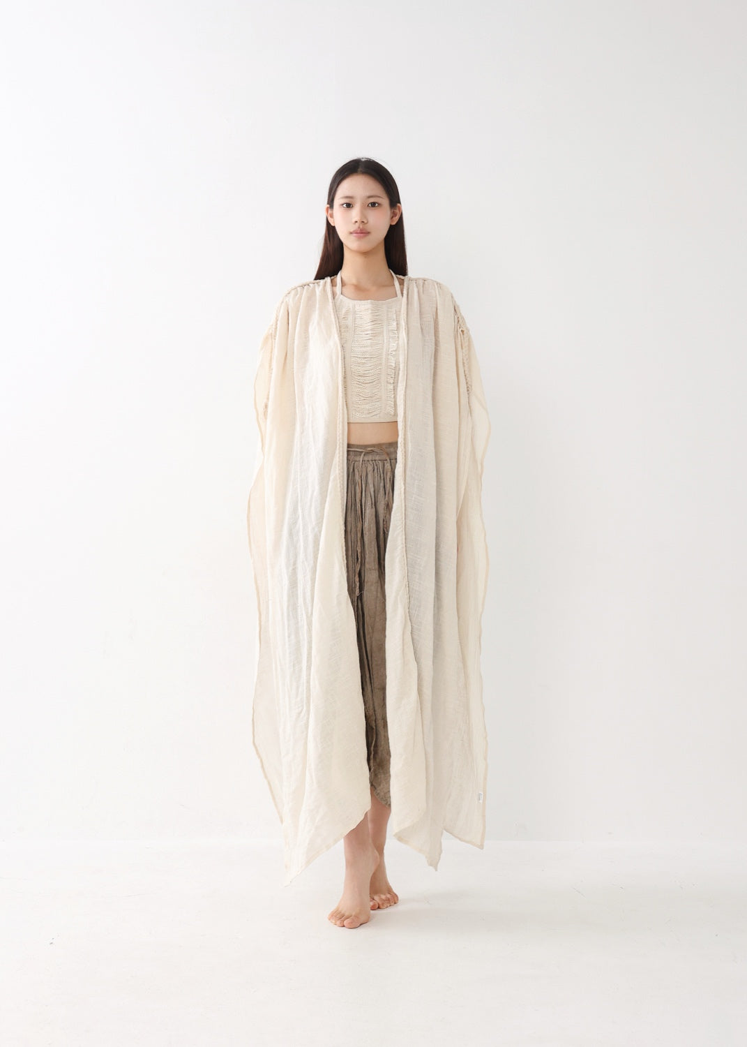 [Nature Flow] 羽衣・オーガニックショール / Kimono 羽織 全2色