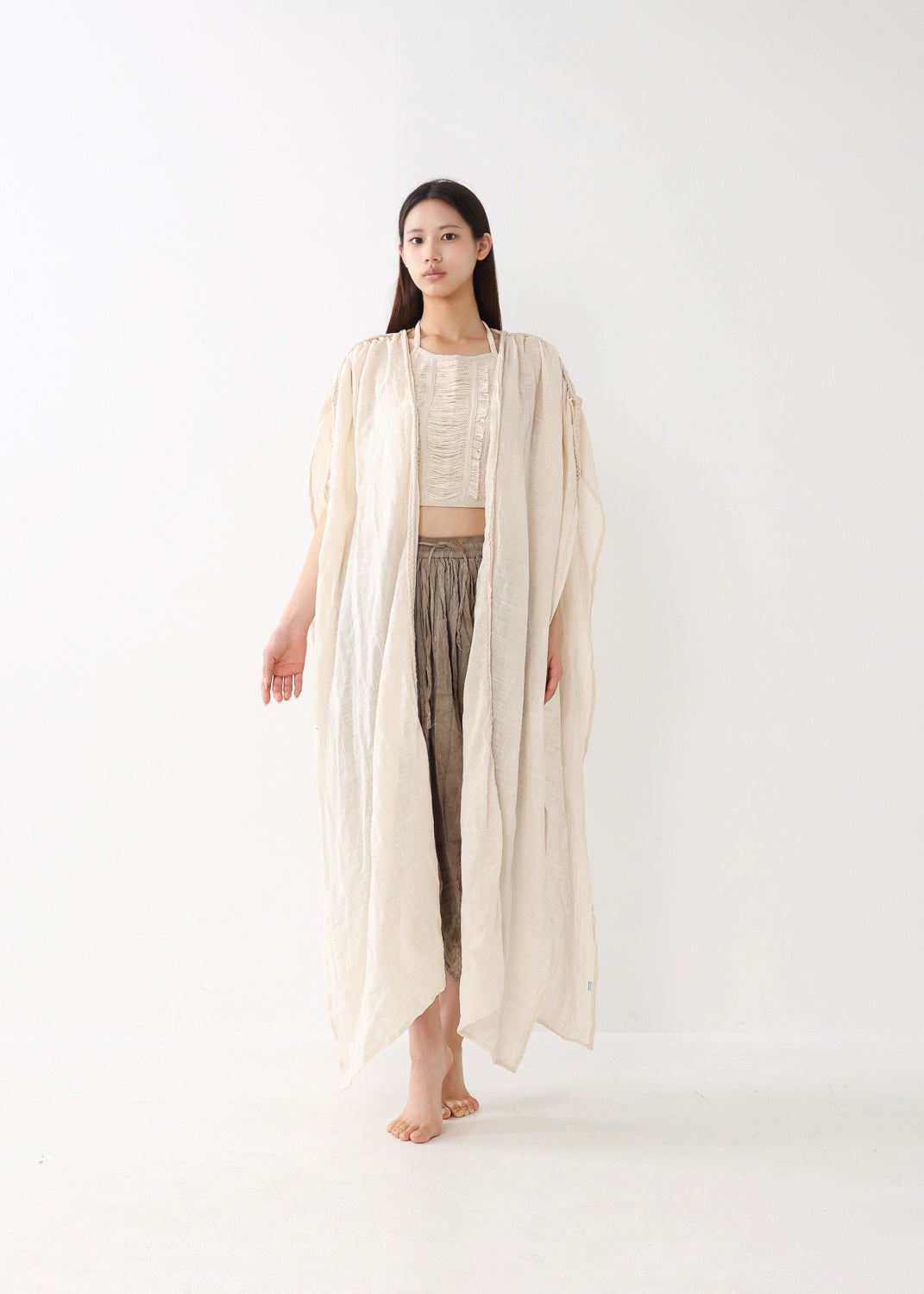 [Nature Flow] 羽衣・オーガニックショール / Kimono 羽織 全2色