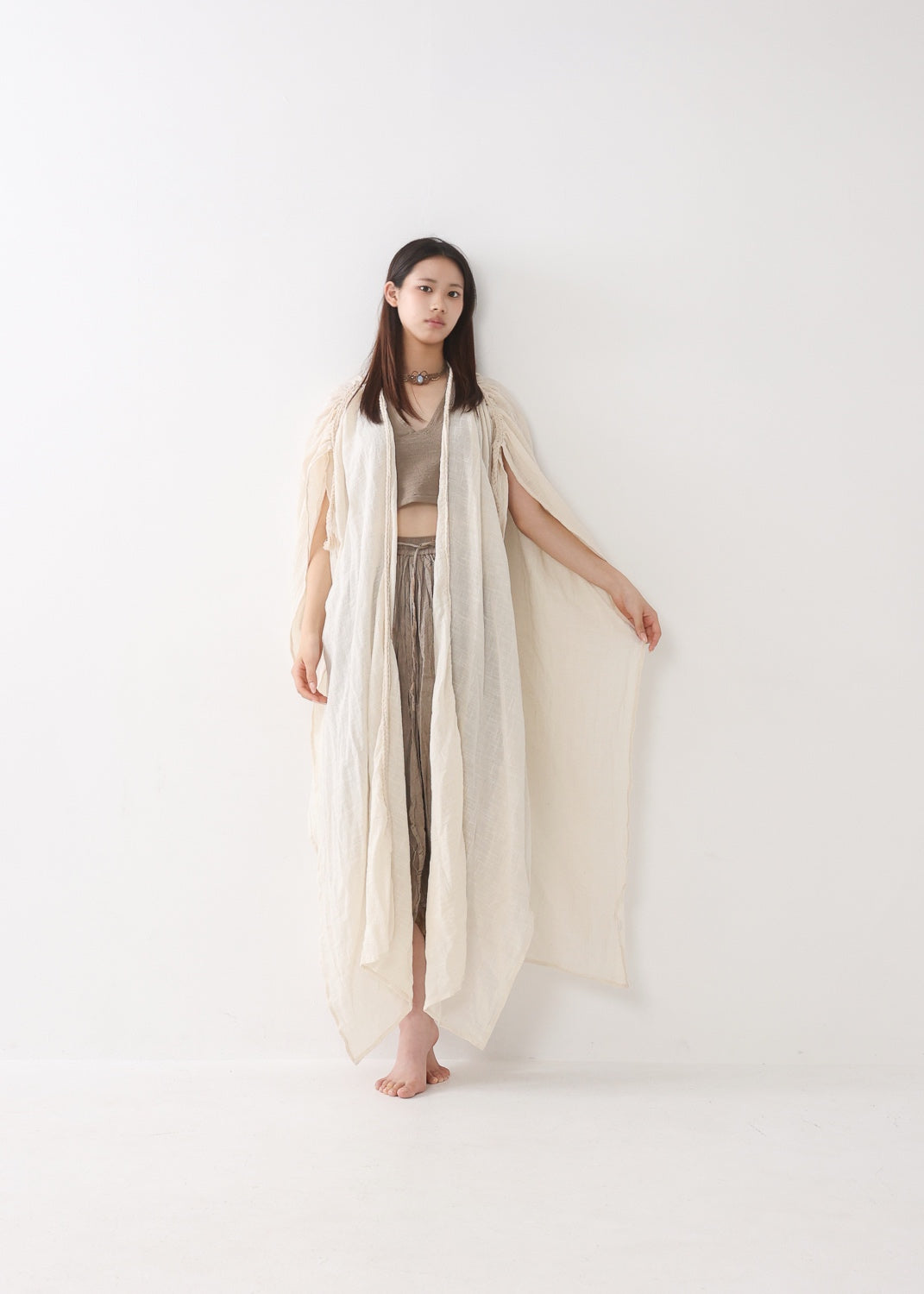 [Nature Flow] 羽衣・オーガニックショール / Kimono 羽織 全2色