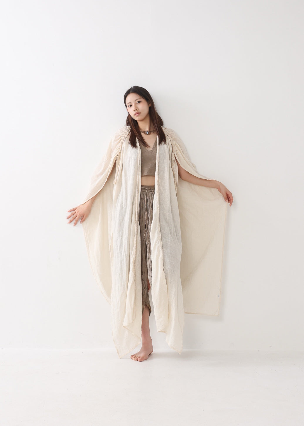 [Nature Flow] 羽衣・オーガニックショール / Kimono 羽織 全2色