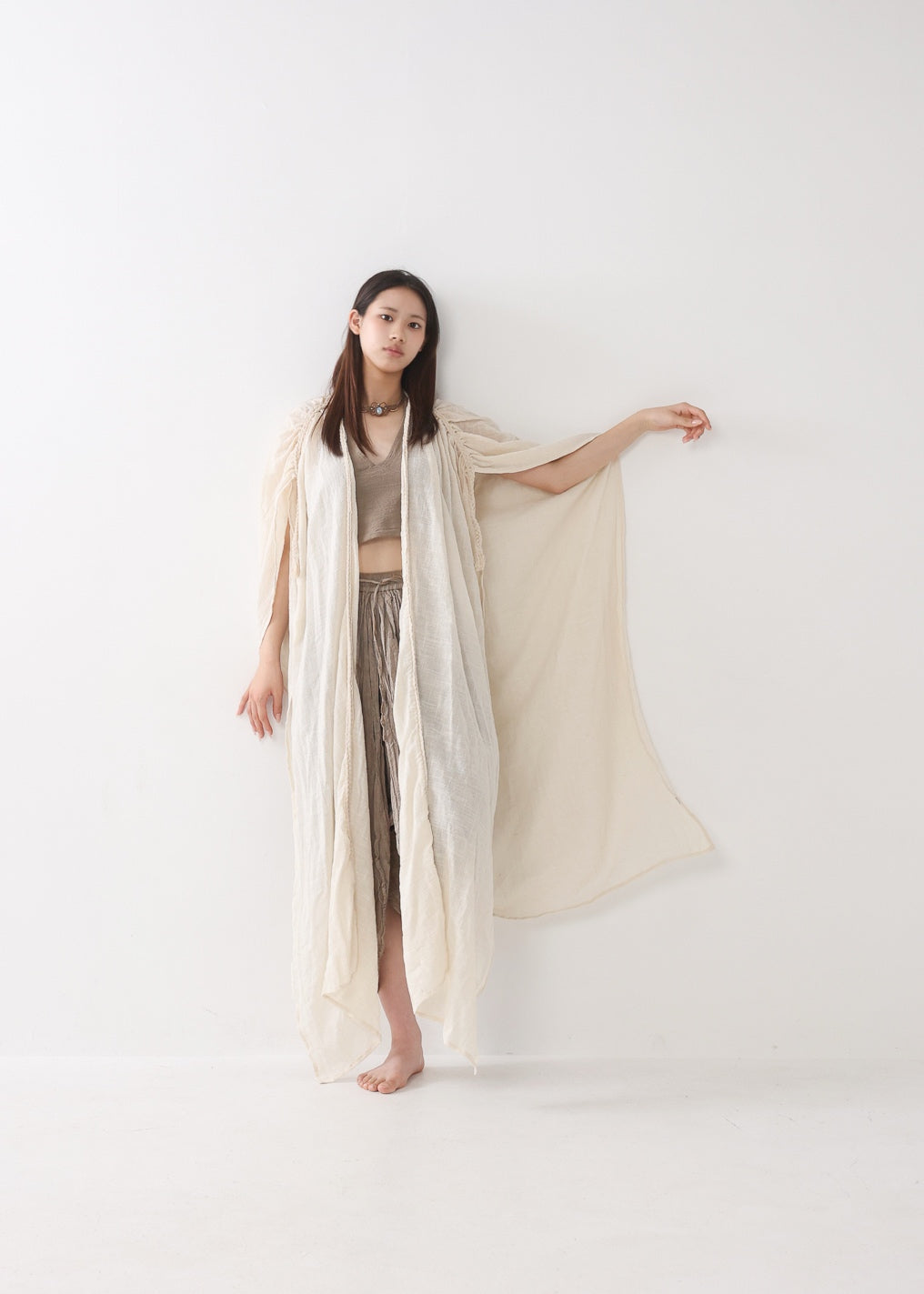 [Nature Flow] 羽衣・オーガニックショール / Kimono 羽織 全2色