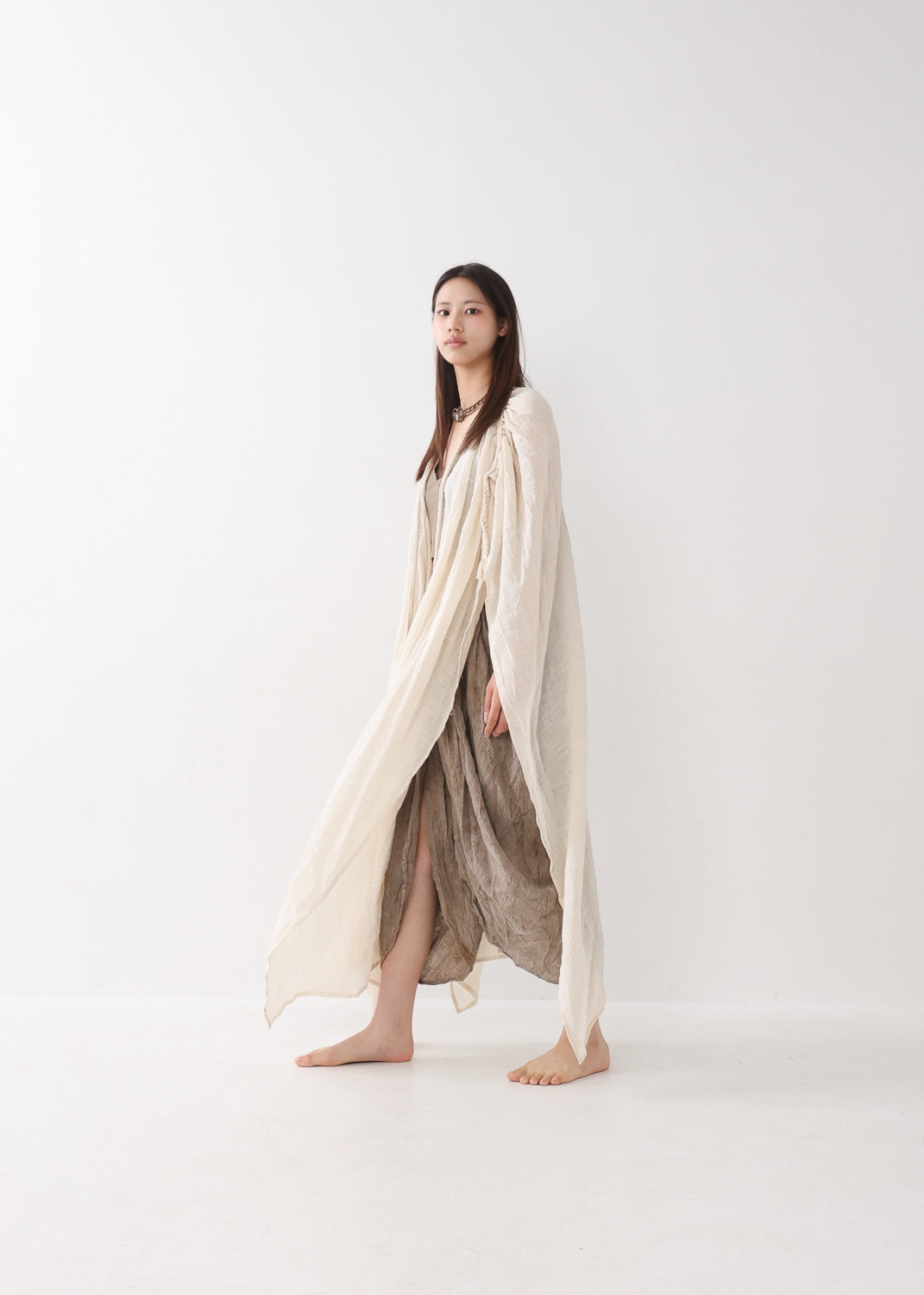 [Nature Flow] 羽衣・オーガニックショール / Kimono 羽織 全2色