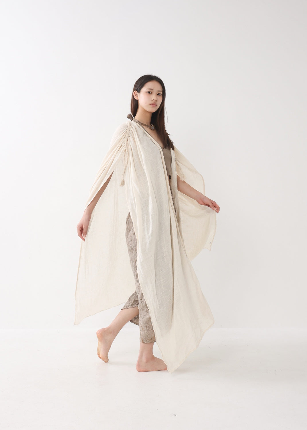[Nature Flow] 羽衣・オーガニックショール / Kimono 羽織 全2色