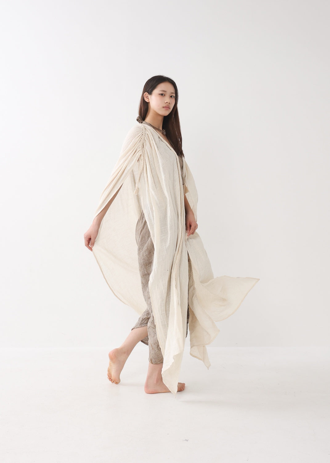 [Nature Flow] 羽衣・オーガニックショール / Kimono 羽織 全2色