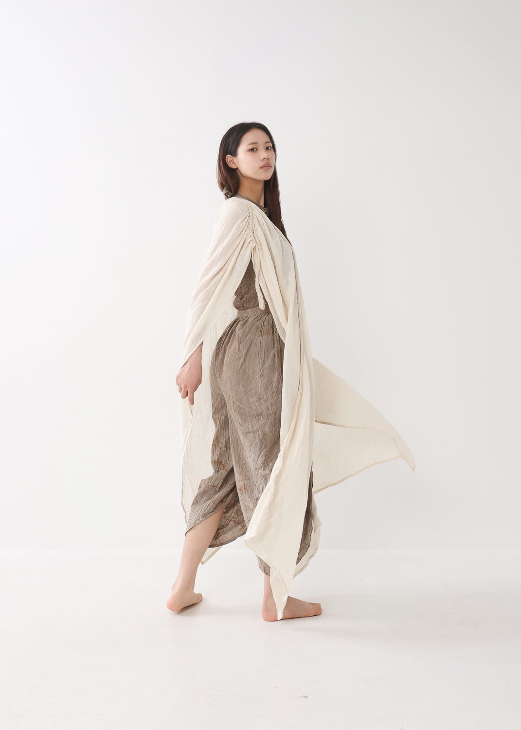 [Nature Flow] 羽衣・オーガニックショール / Kimono 羽織 全2色