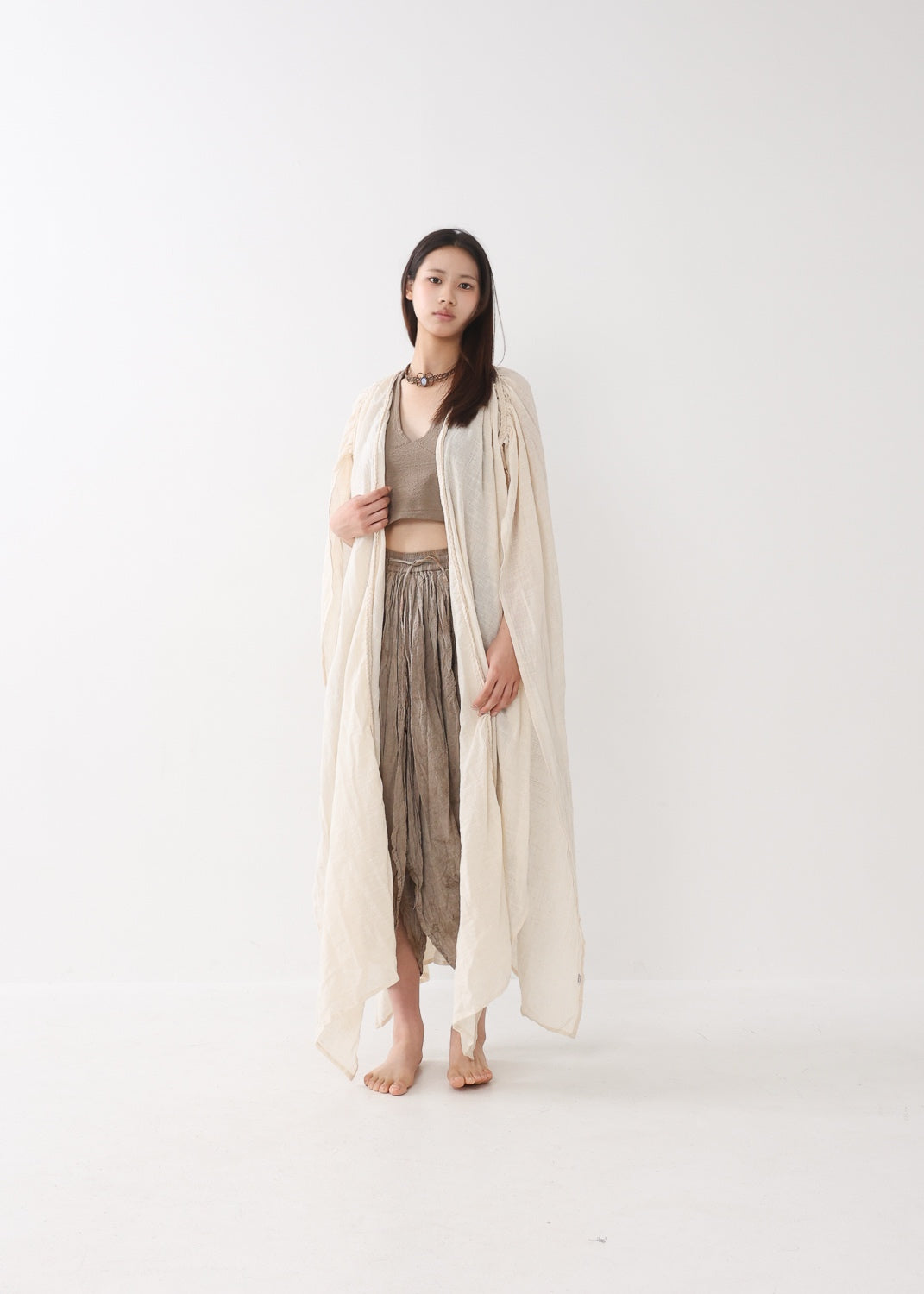 [Nature Flow] 羽衣・オーガニックショール / Kimono 羽織 全2色