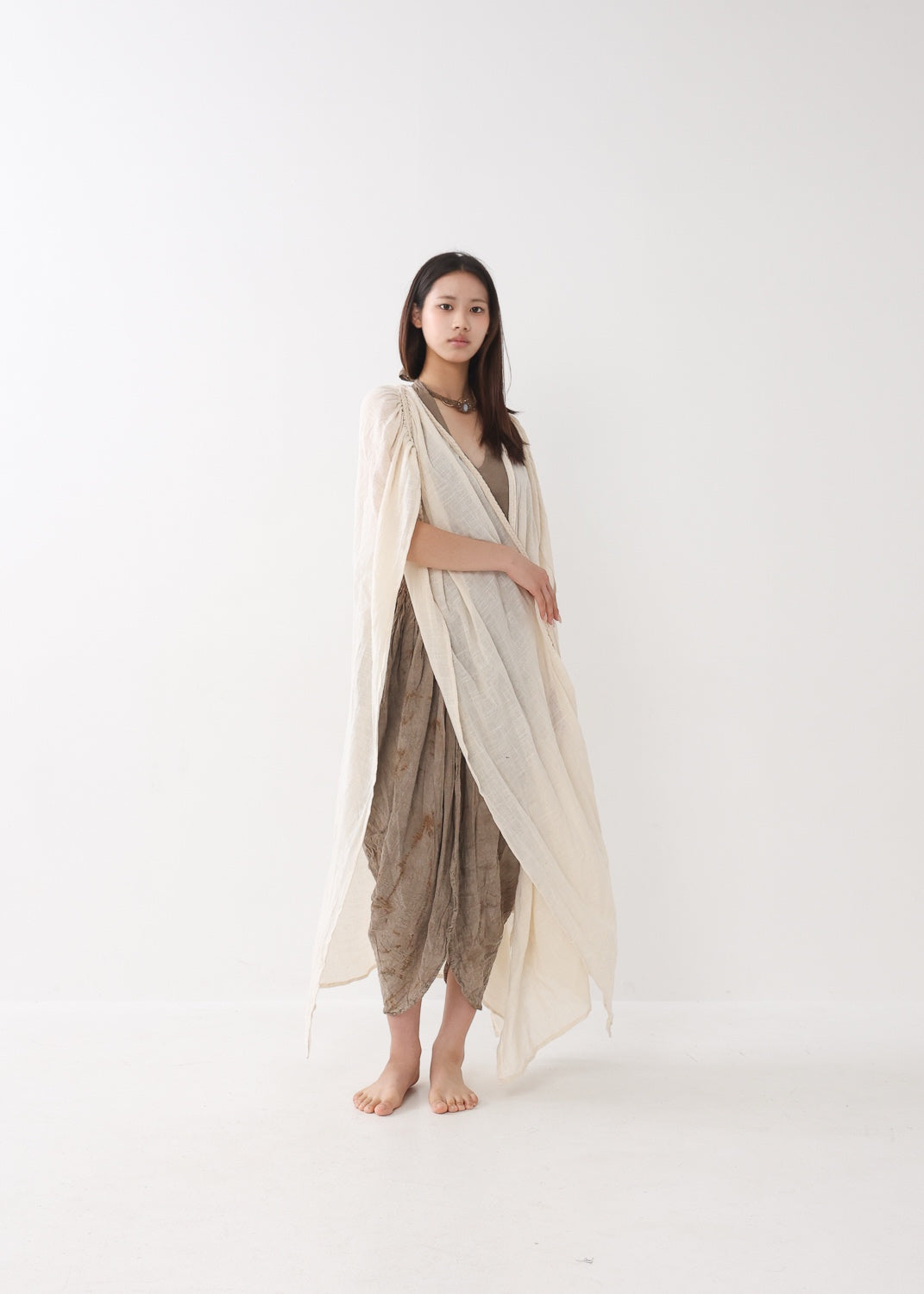 [Nature Flow] 羽衣・オーガニックショール / Kimono 羽織 全2色