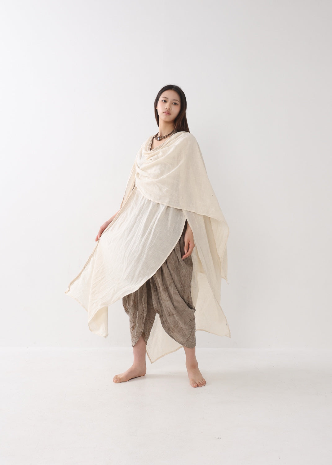 [Nature Flow] 羽衣・オーガニックショール / Kimono 羽織 全2色