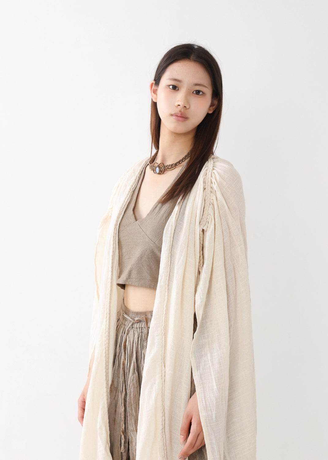 [Nature Flow] 羽衣・オーガニックショール / Kimono 羽織 全2色