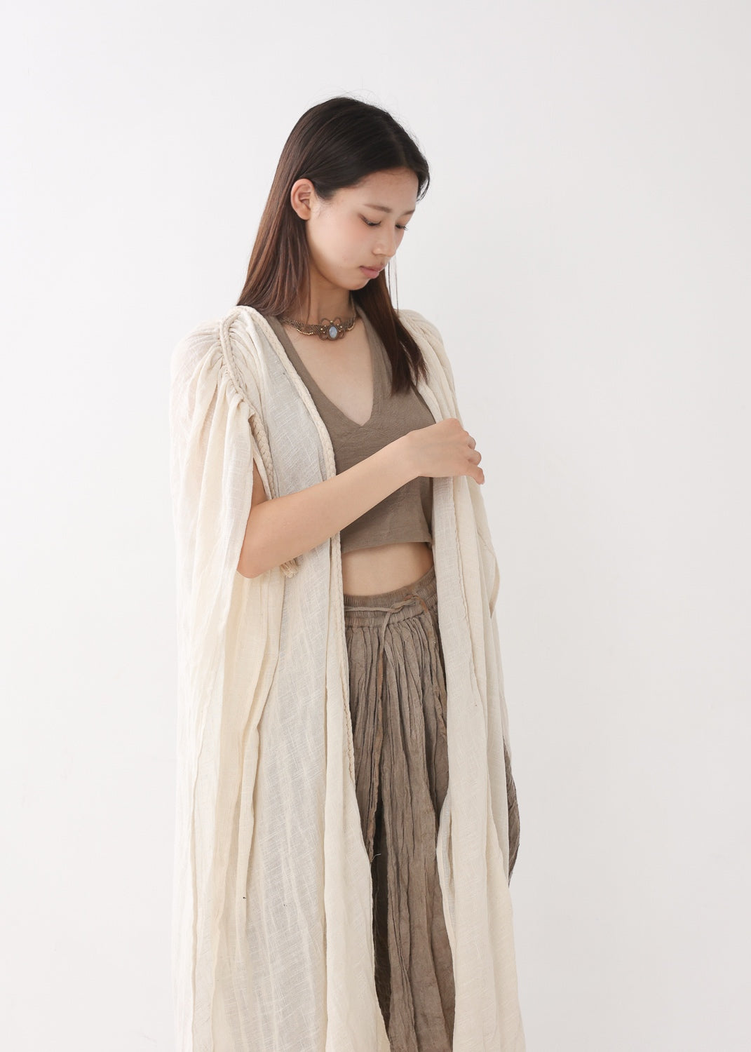 [Nature Flow] 羽衣・オーガニックショール / Kimono 羽織 全2色