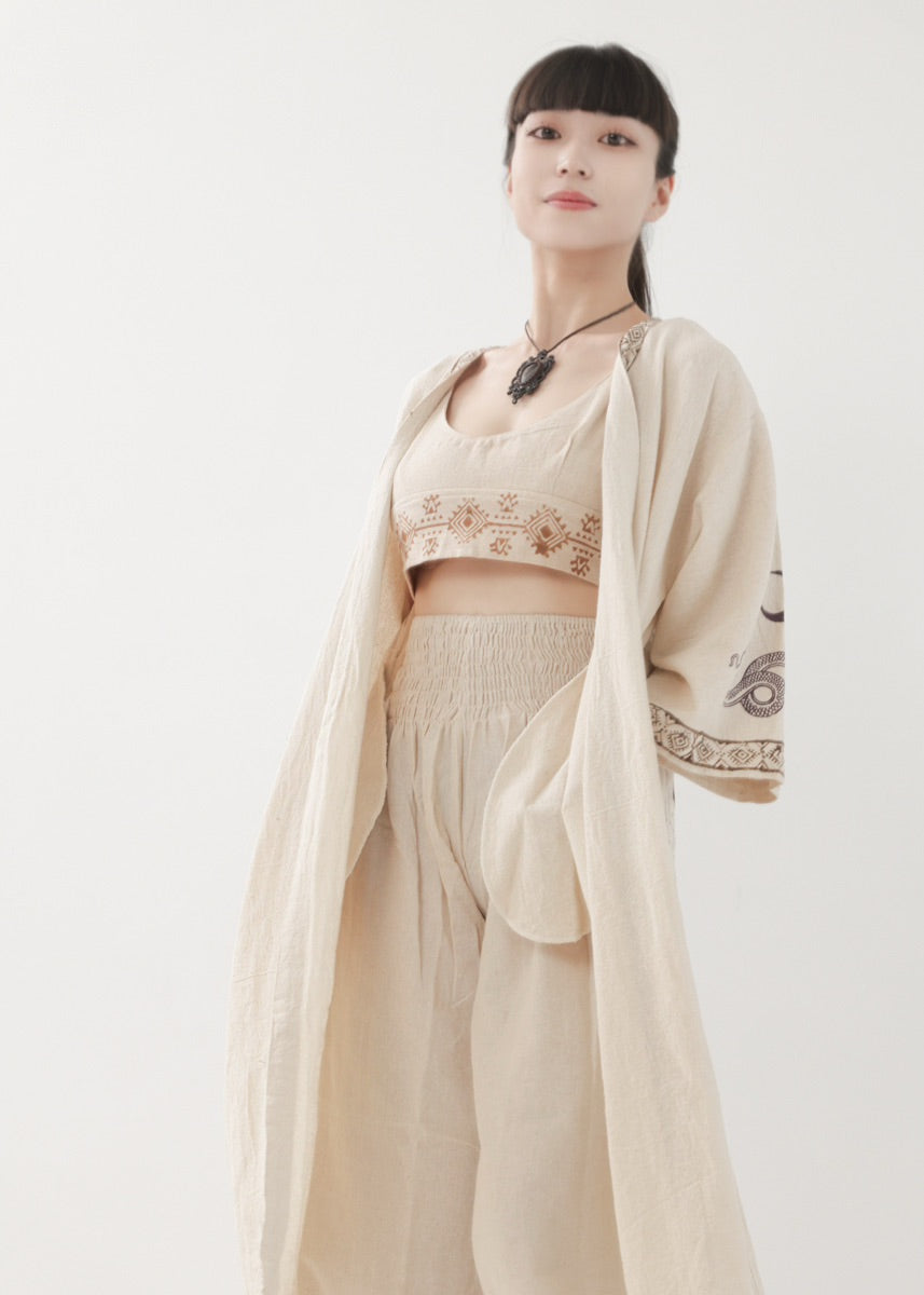 [奇なりの高次元場 × KujA コラボ限定品] KANNAGI ジオトリム・ストレートローブ