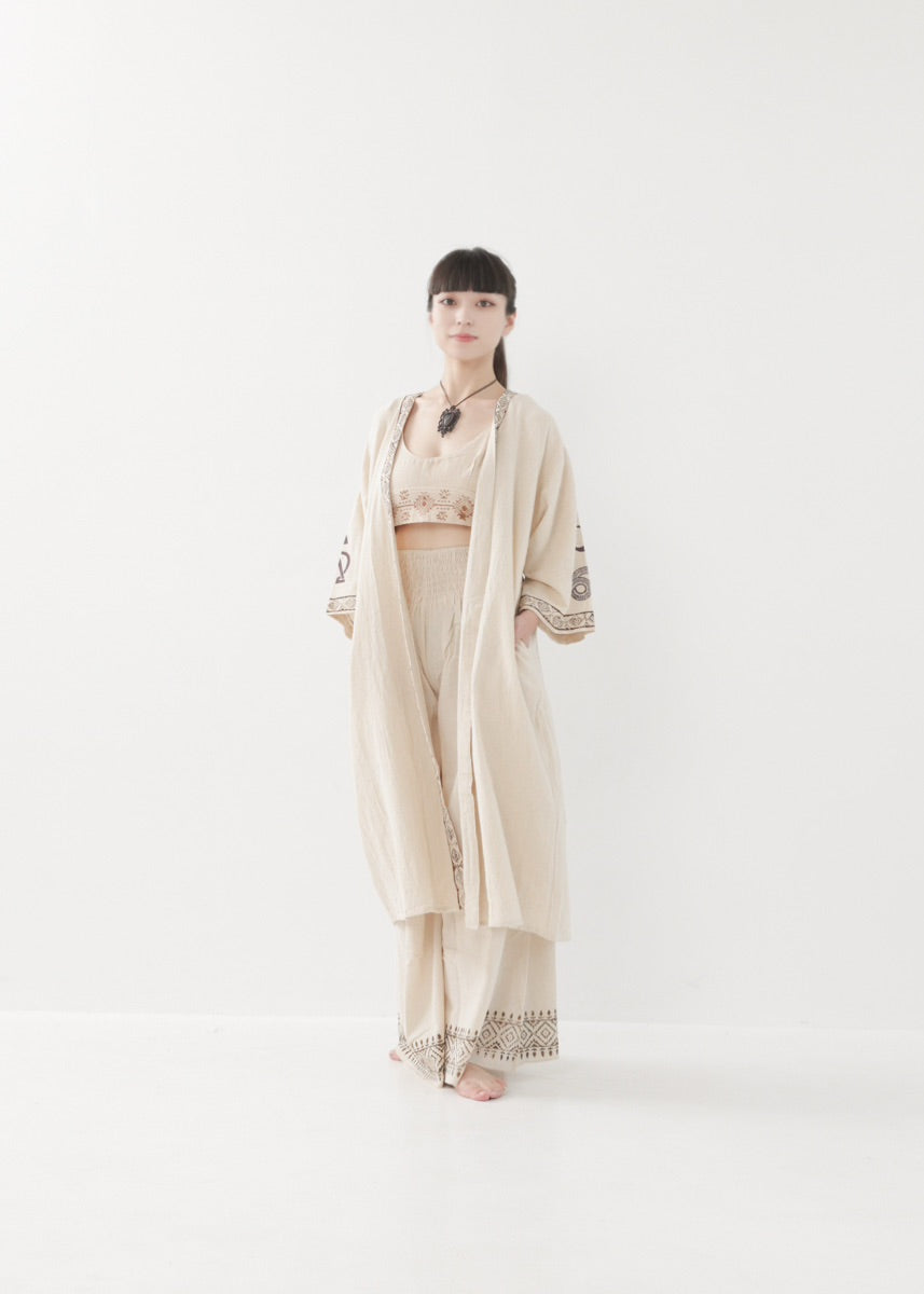 [奇なりの高次元場 × KujA コラボ限定品] KANNAGI ジオトリム・ストレートローブ