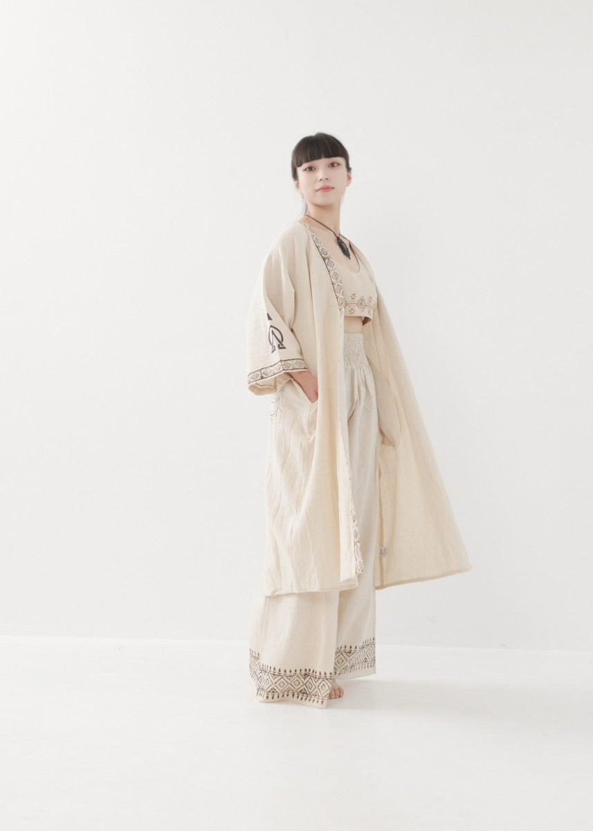 [奇なりの高次元場 × KujA コラボ限定品] KANNAGI ジオトリム・ストレートローブ